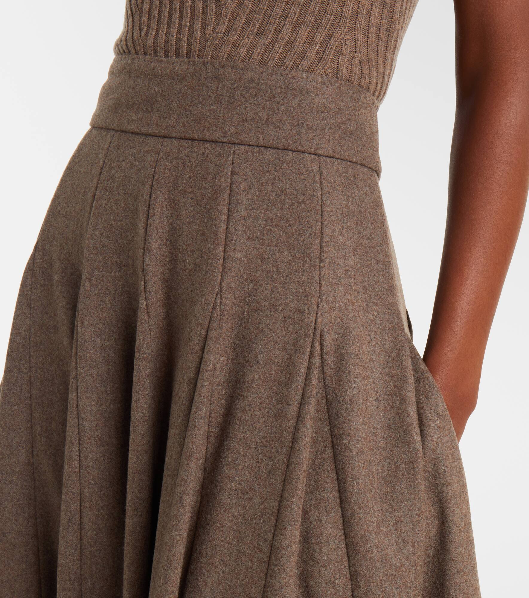 Bellico wool maxi skirt - 4