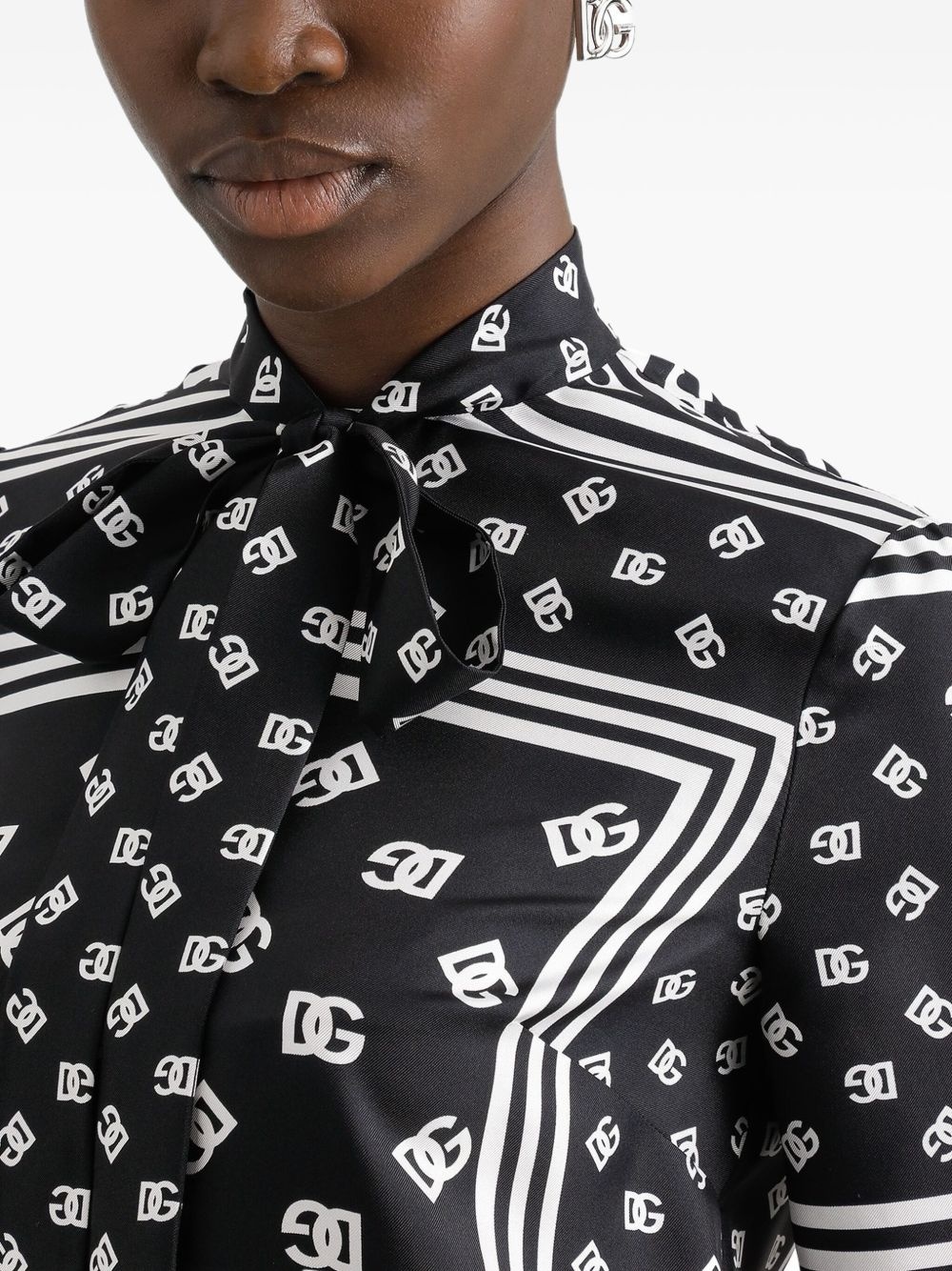 DG-print blouse - 5