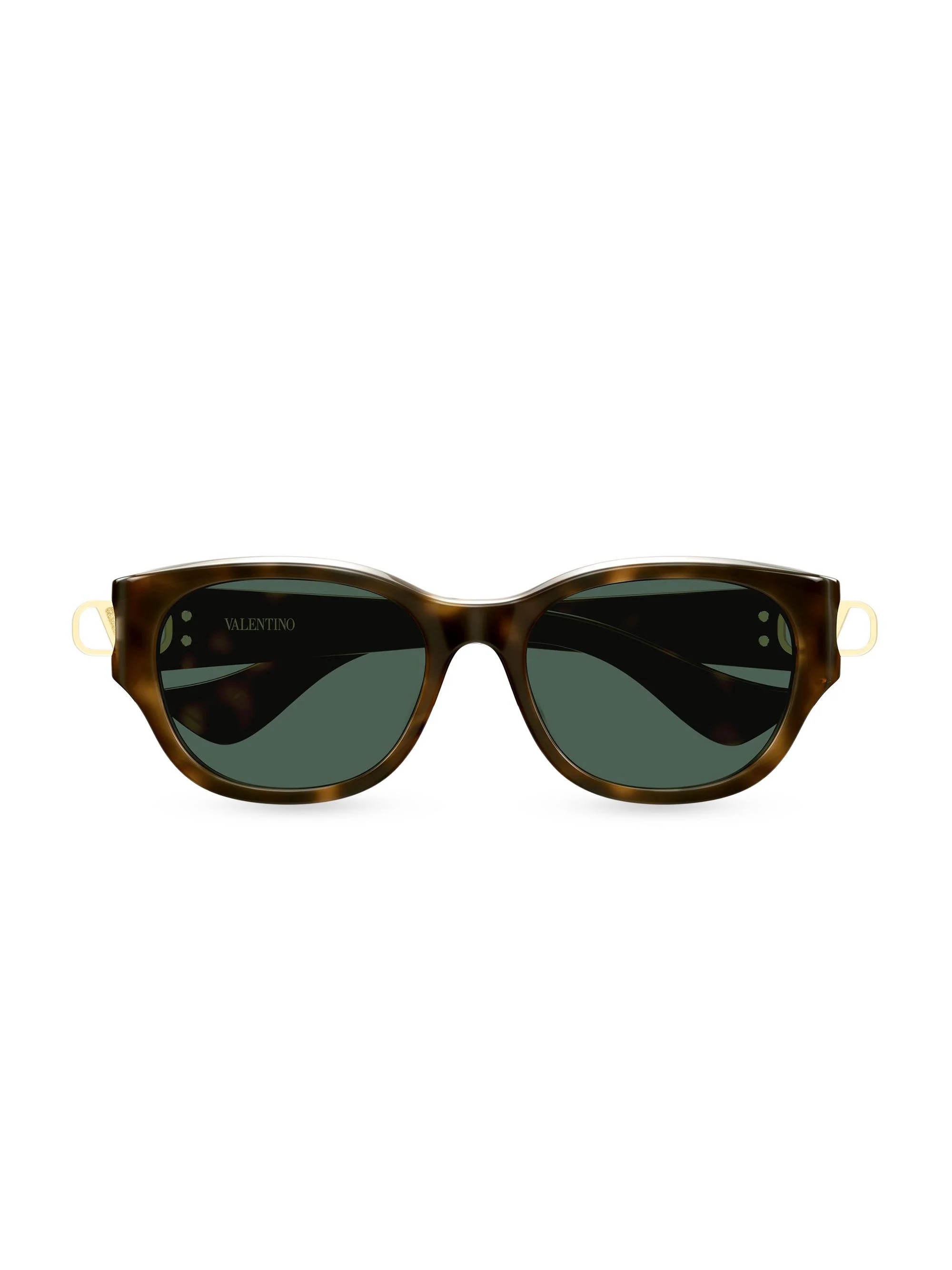 Women's Vain Light 55MM Square Sunglasses - Brown Green - 1