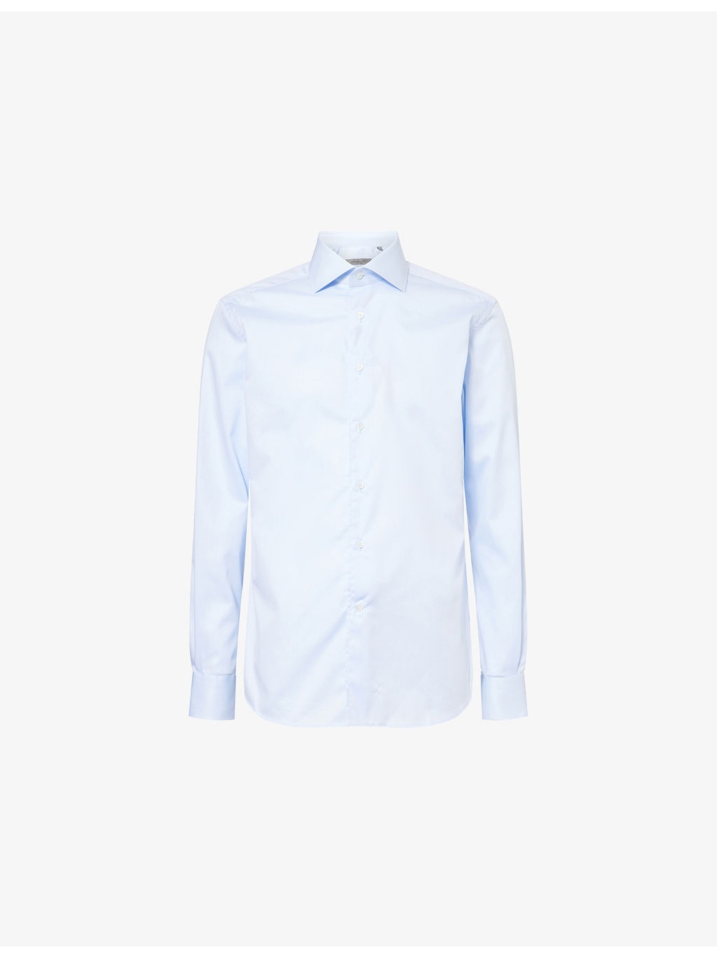Regular-Fit Wrinkle-Free Cotton Shirt - 1