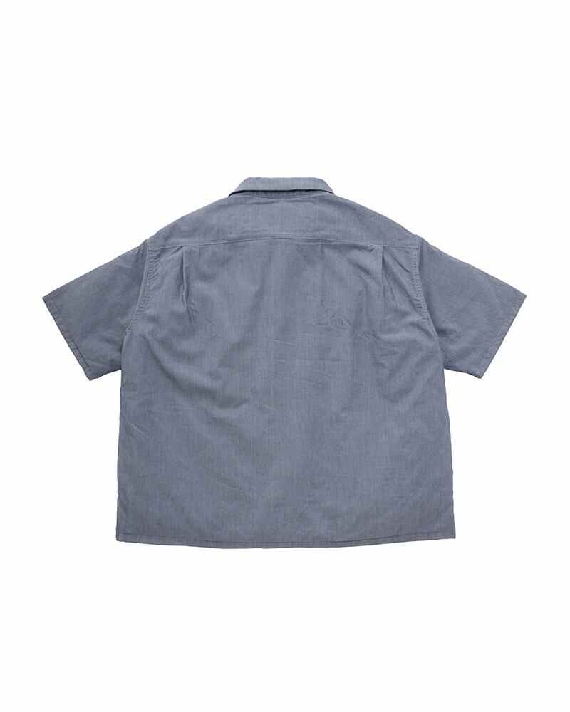 WALLIS DOWN SHIRT S/S INDIGO - 2