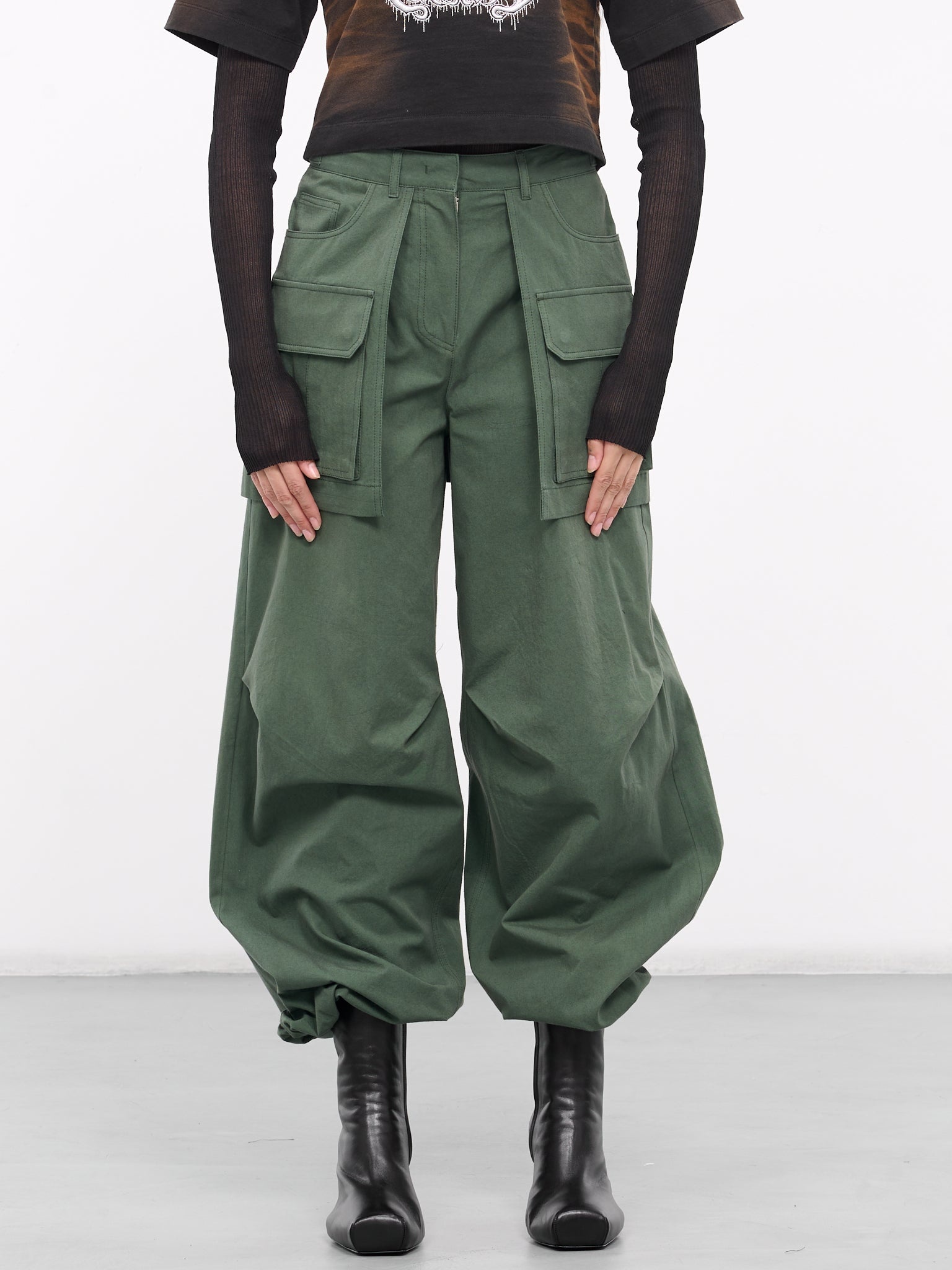 Cargo Overlay Trousers - 1