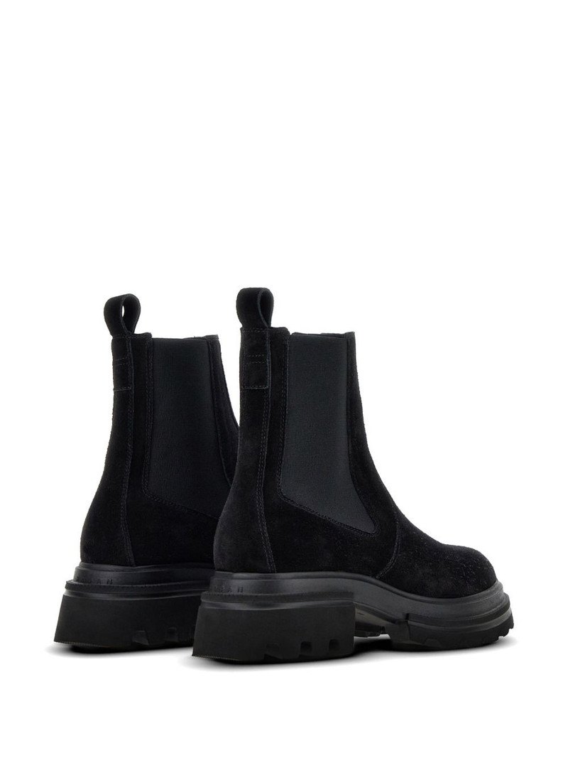 elastic suede ankle boots 5