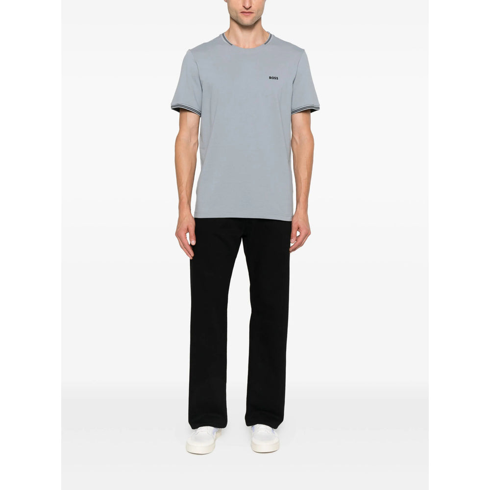 Boss Grey T-Shirts & Vests - T-Shirts Men - 4