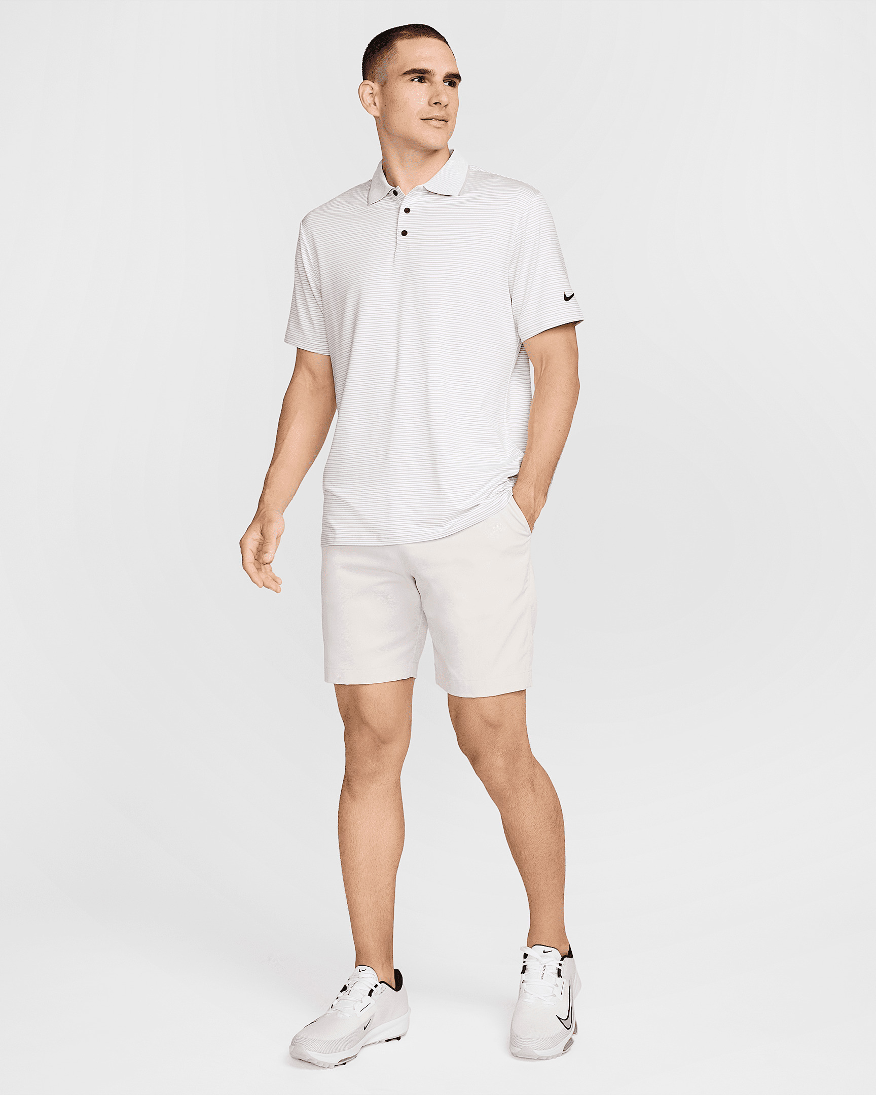 Nike Tour Men's Dri-FIT Striped Golf Polo - 8