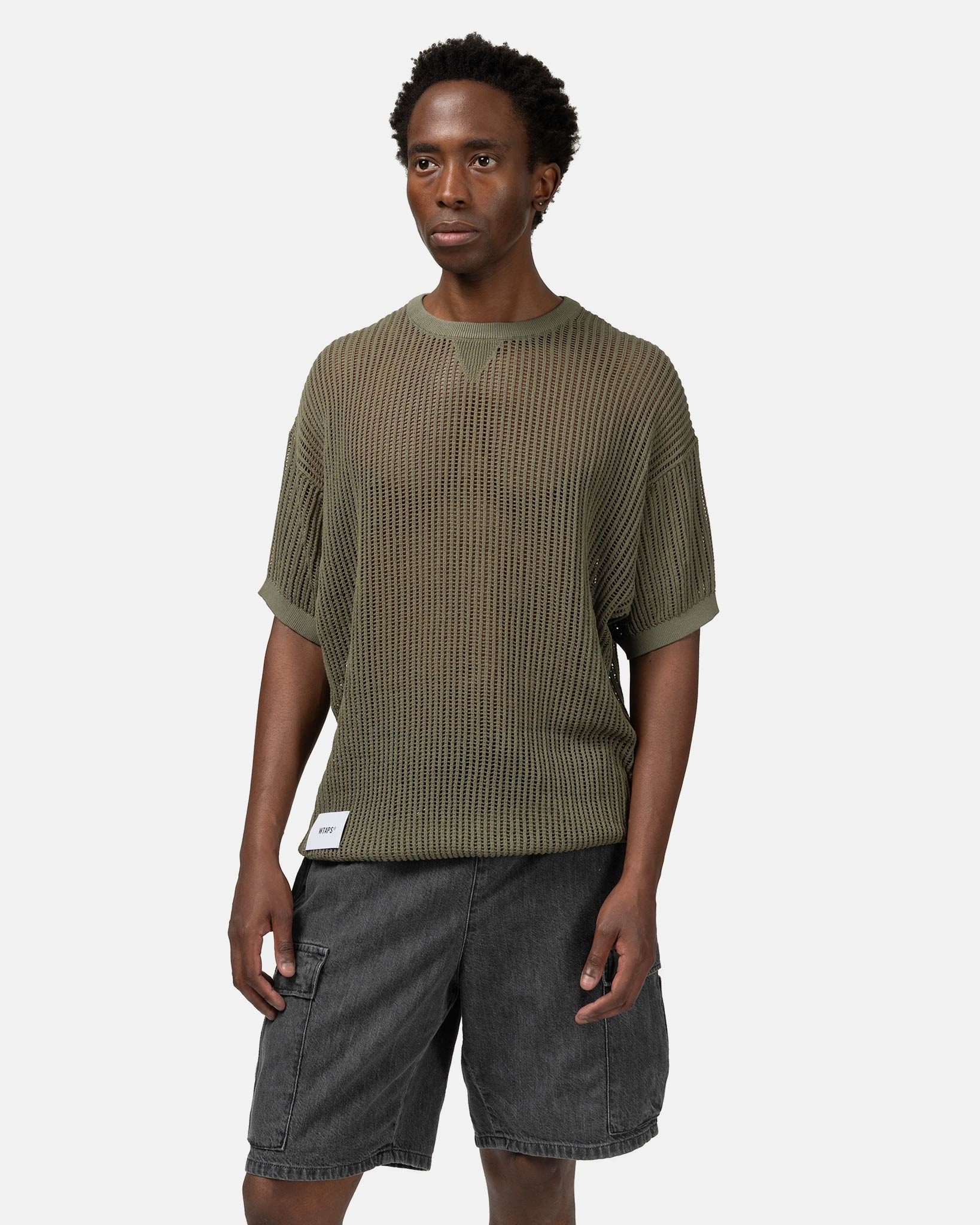 Ghill / Sweater / Cotton Olive Drab - 4