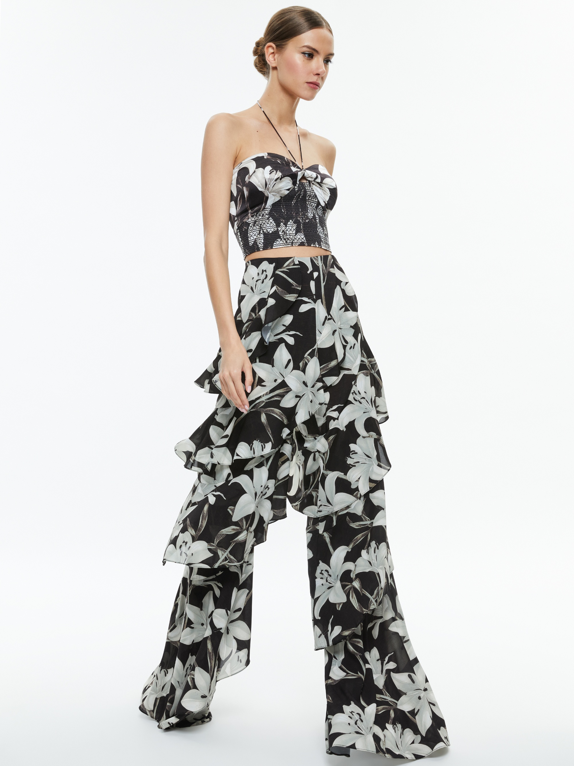 LIVIA HALTER CROPPED TOP - 5