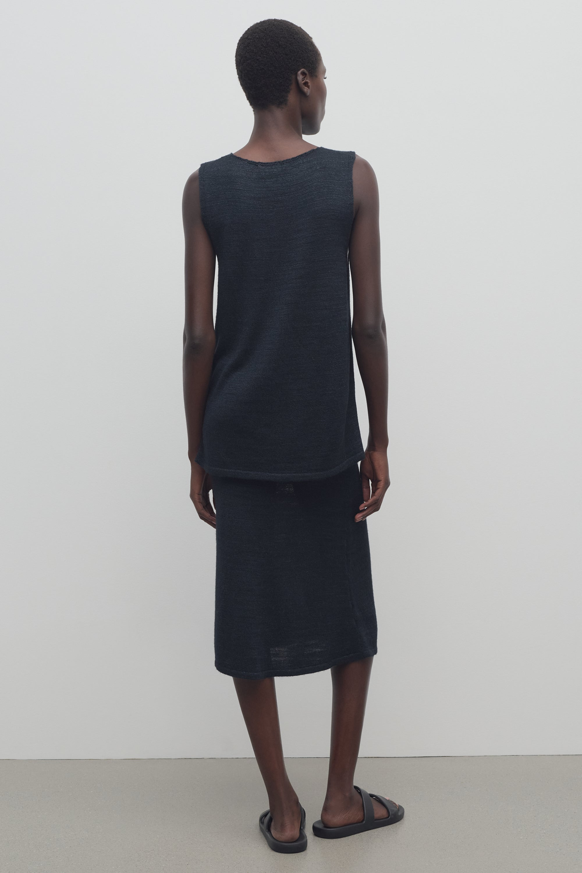 Jesto Skirt in Silk - 5