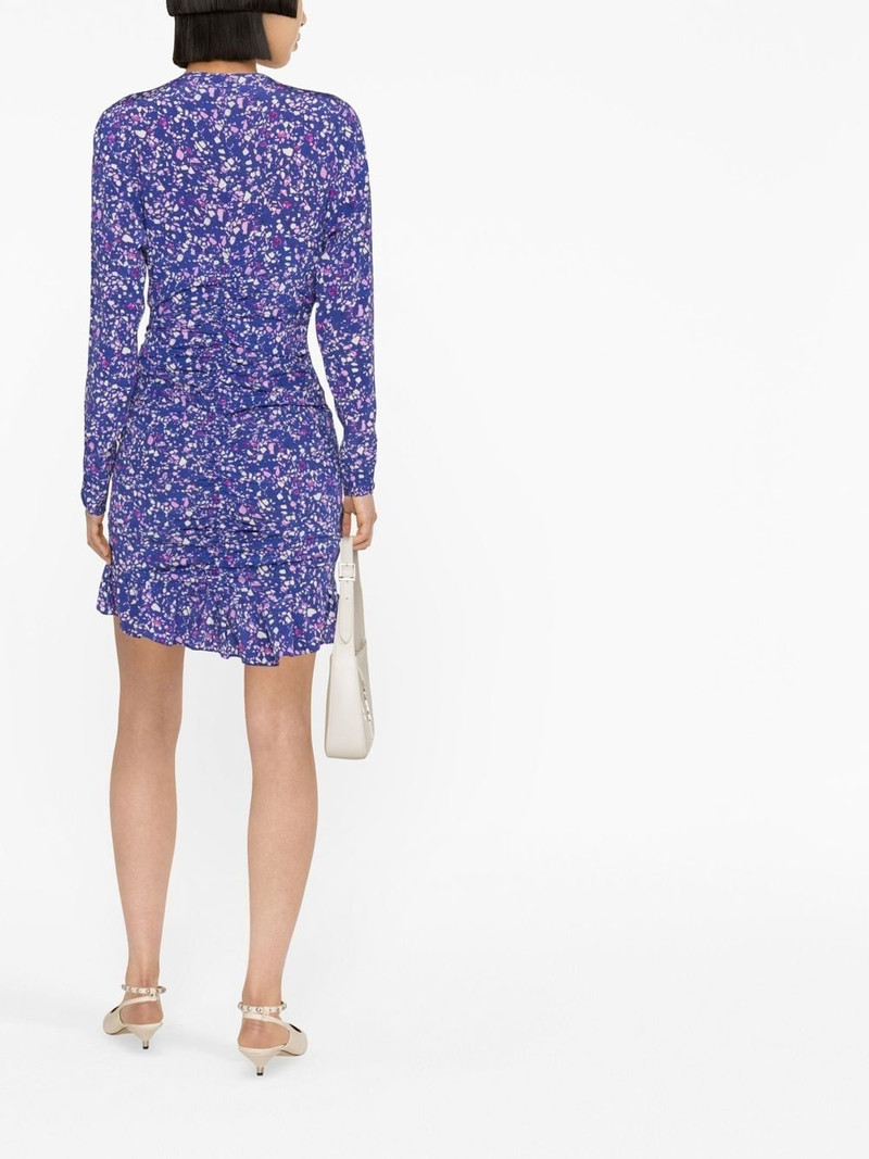 ruffled floral-print minidress 4