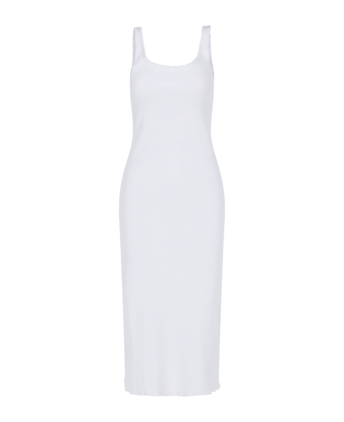 Ribbed Sleeveless Dress - 1