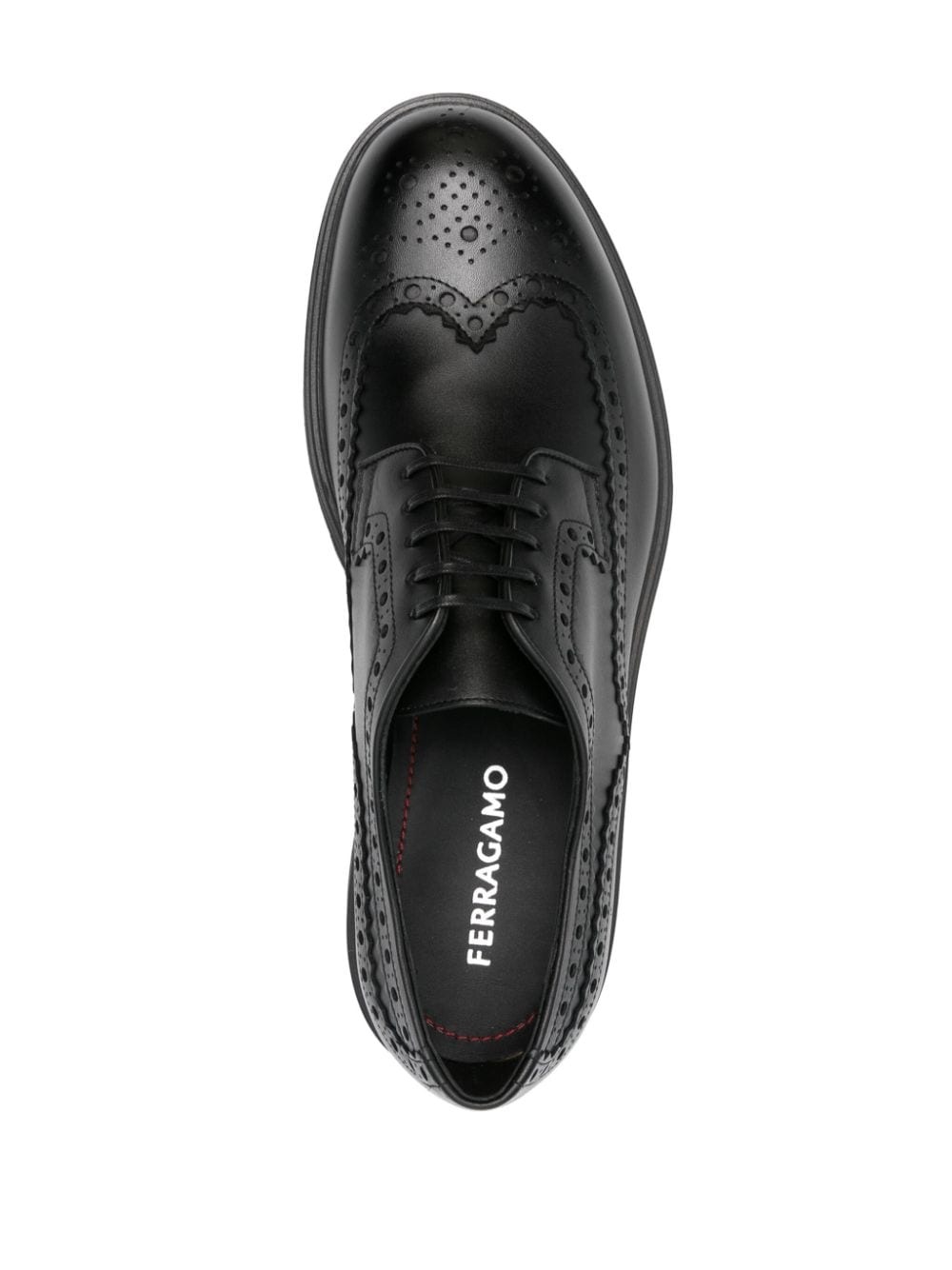 leather brogues - 4