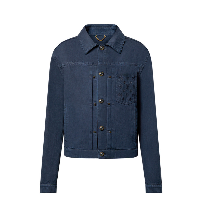 Garment-Dyed Denim Type II Trucker Jacket 1