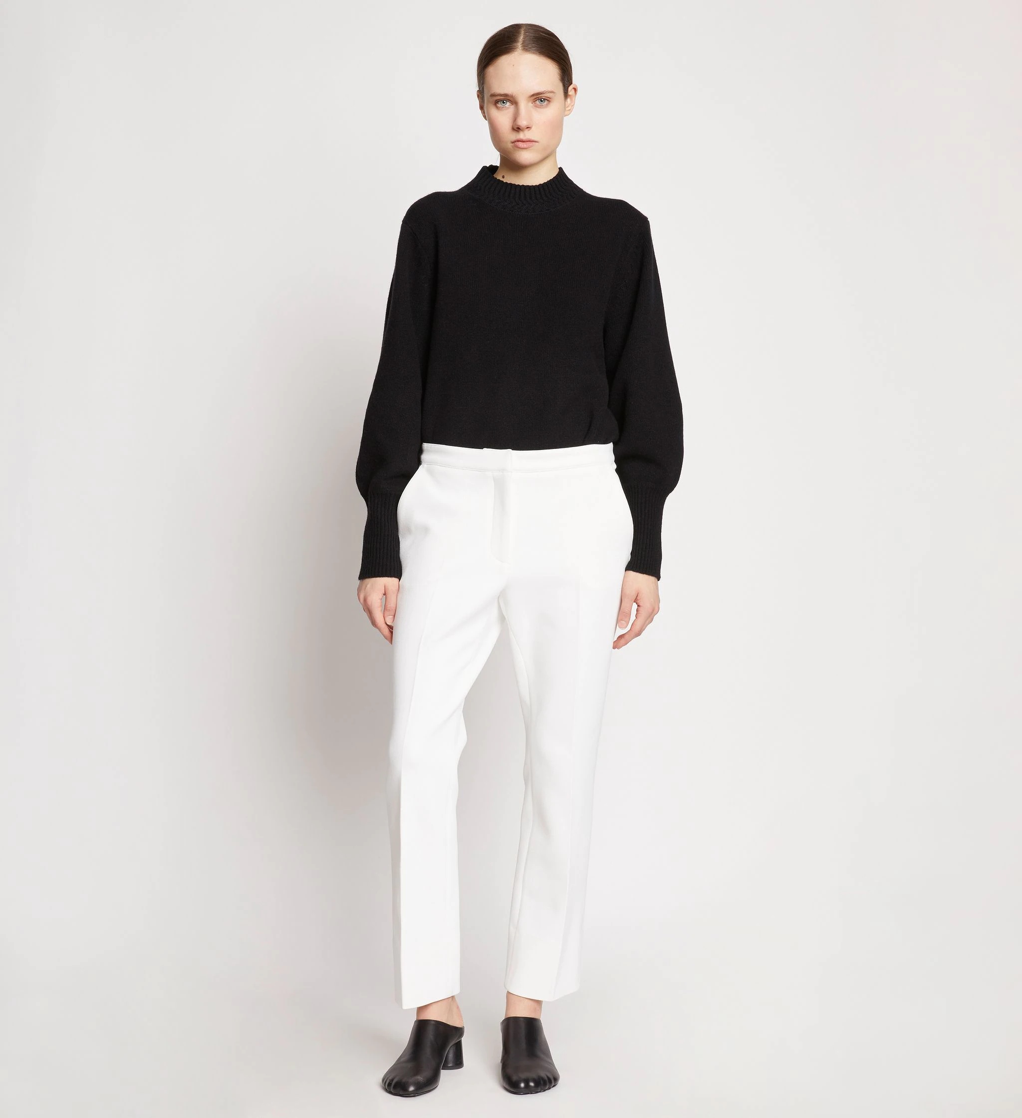 Bi-Stretch Crepe Pants - 2
