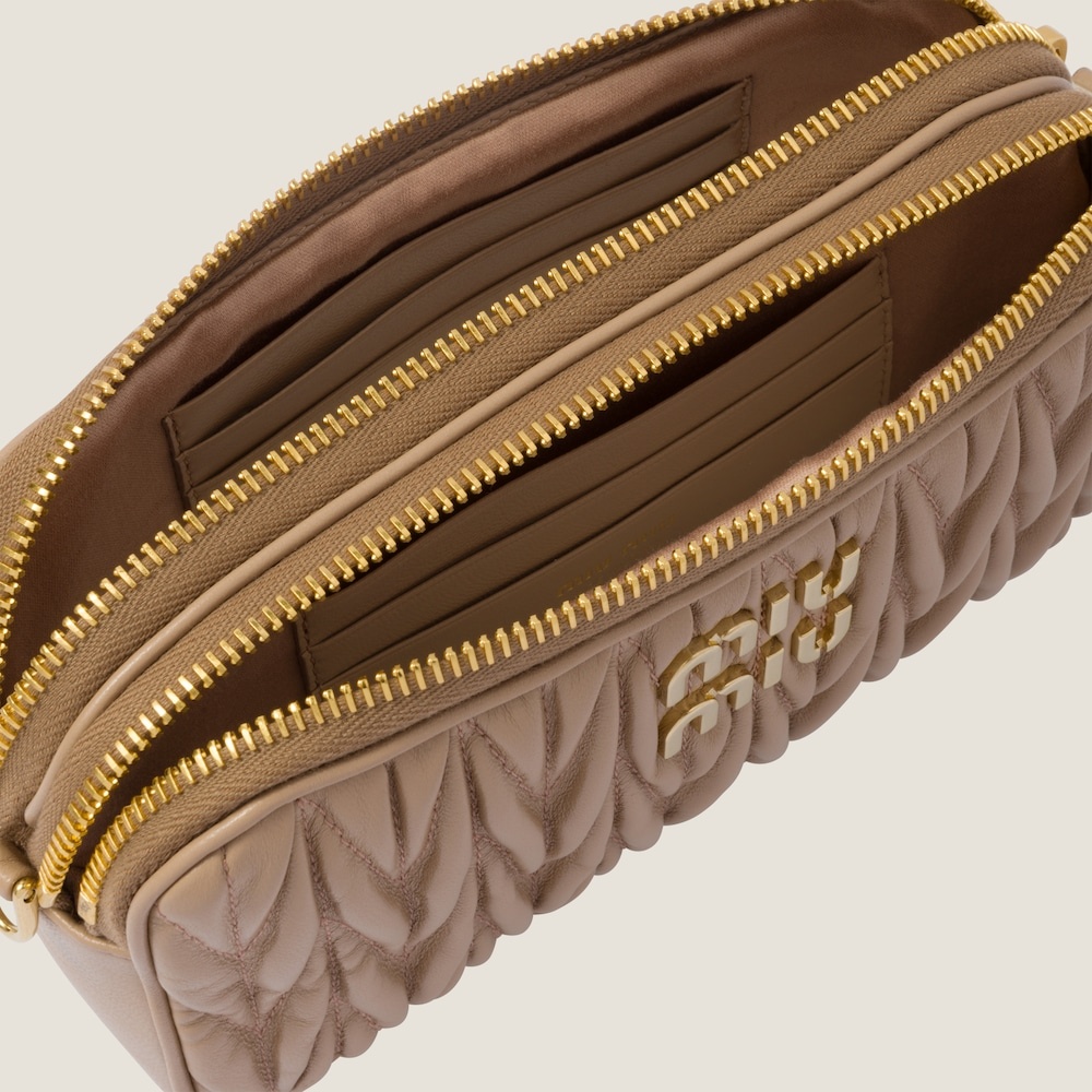 Matelassé nappa leather mini-bag - 6