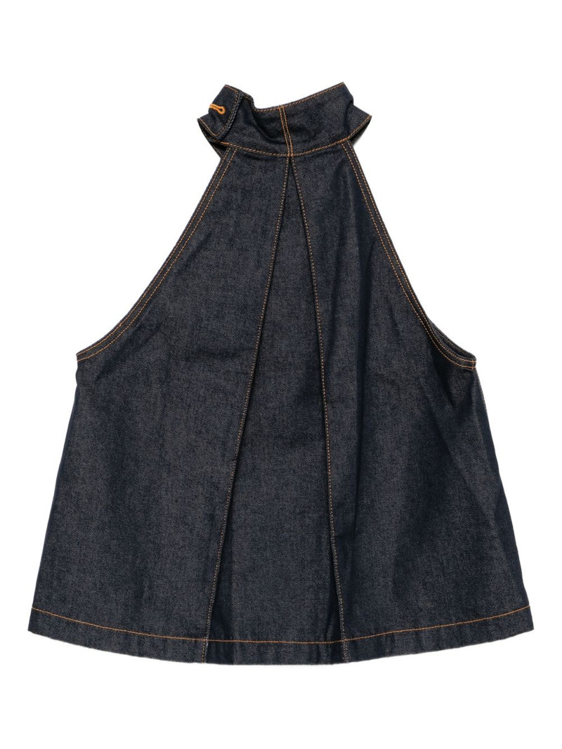 We11done denim top outlook