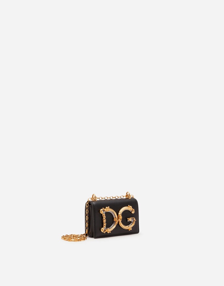 DG Girls micro bag in plain calfskin - 2