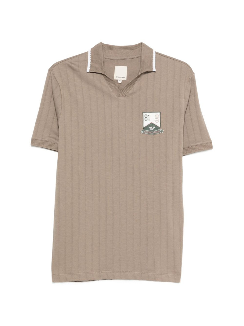 V-neck polo shirt 1