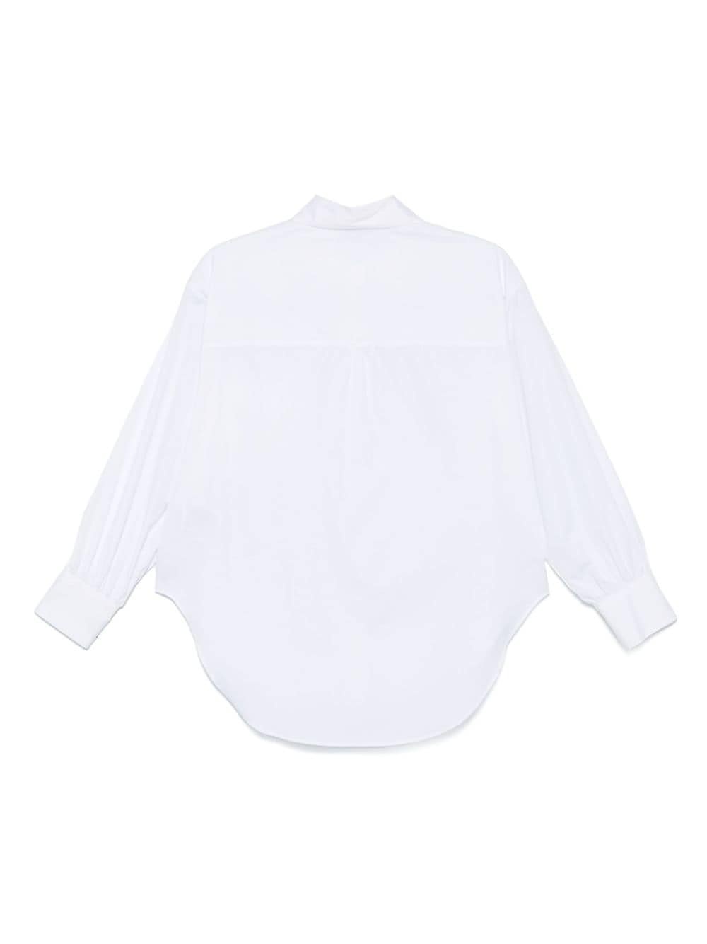 cotton poplin shirt - 2