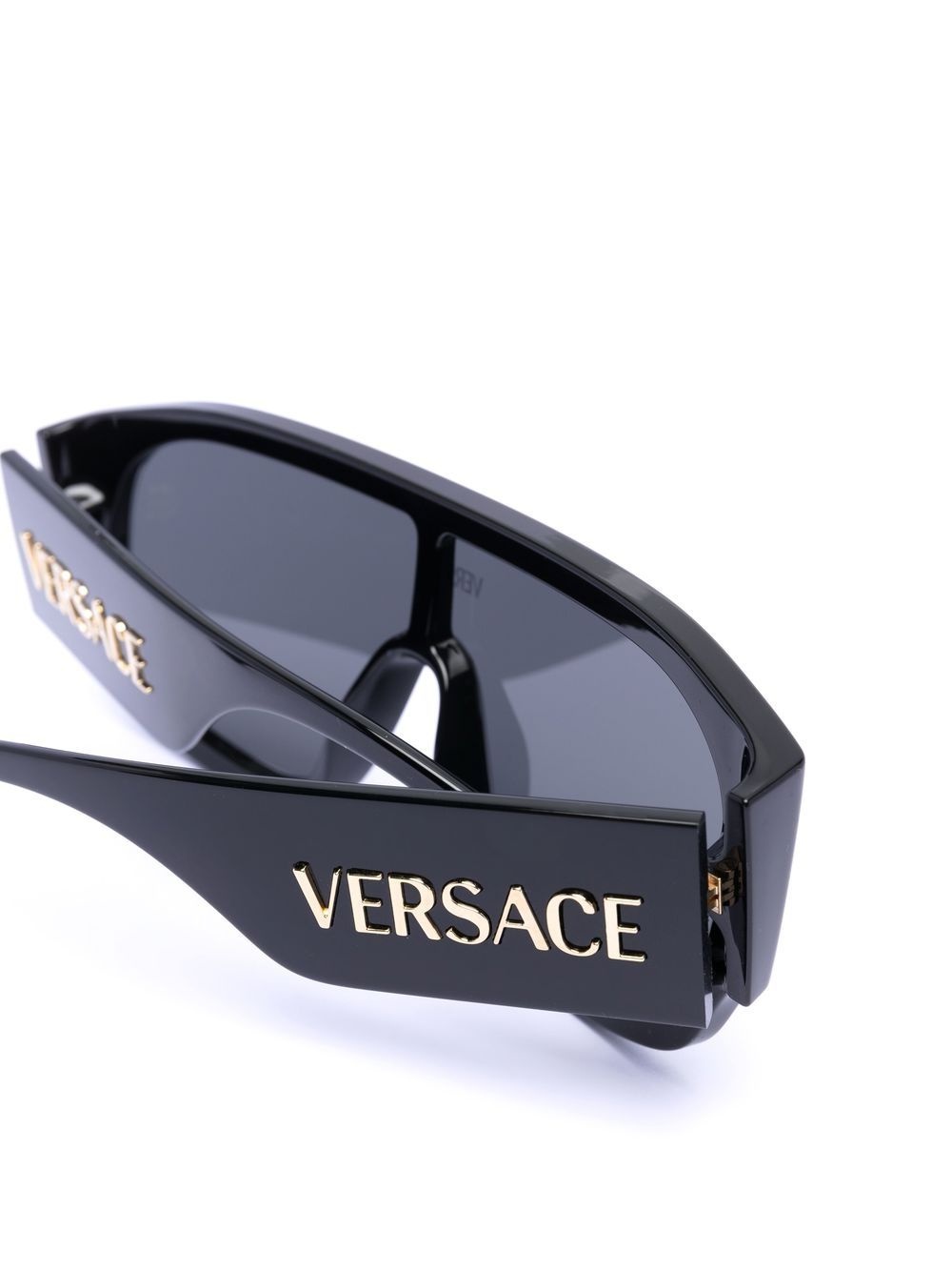 90s Logo-Injected Mask sunglasses - 3