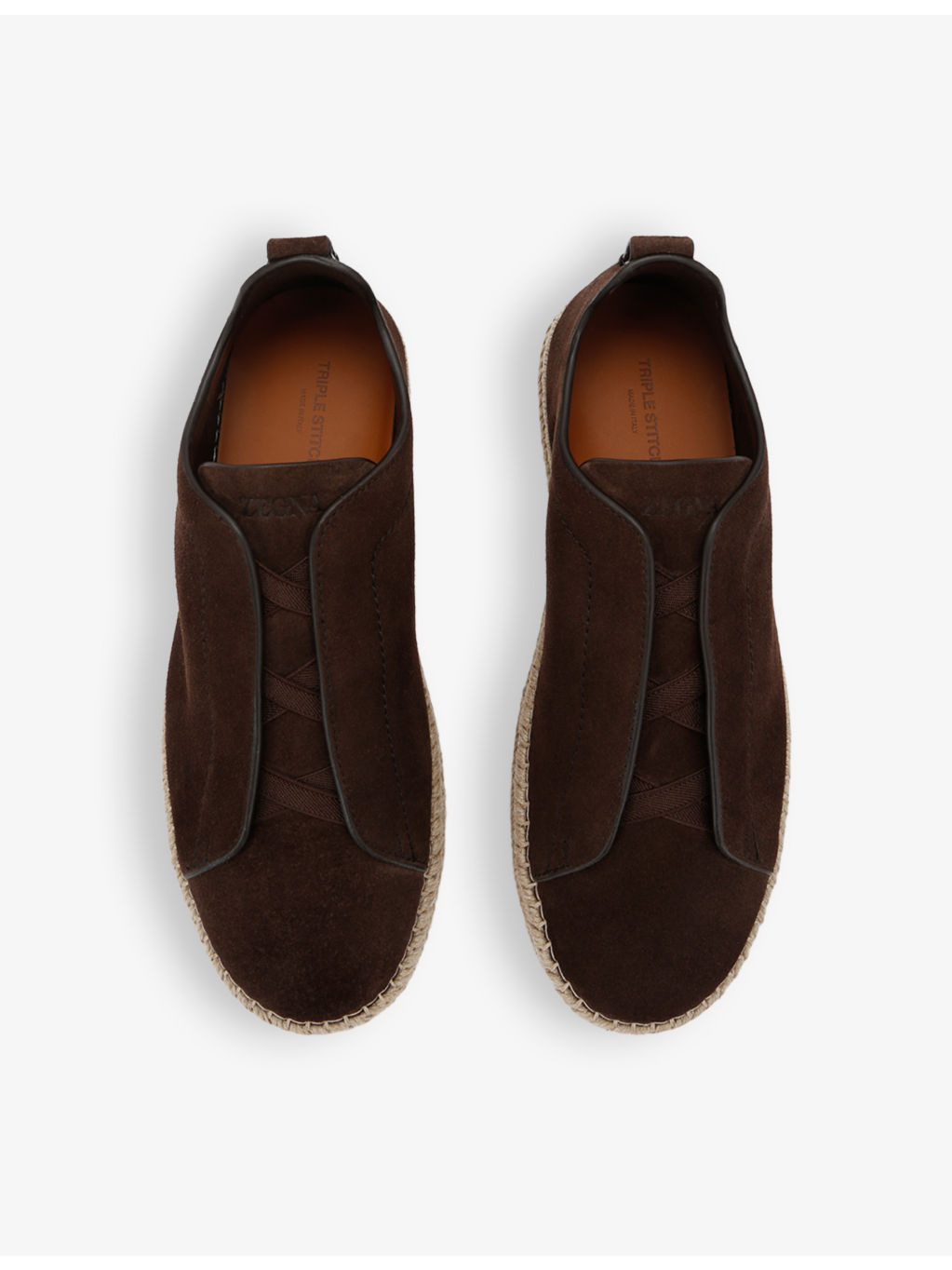 Triple Stitch suede espadrilles - 2