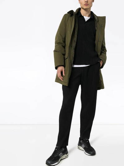 Yves Salomon Bachette hooded down coat outlook