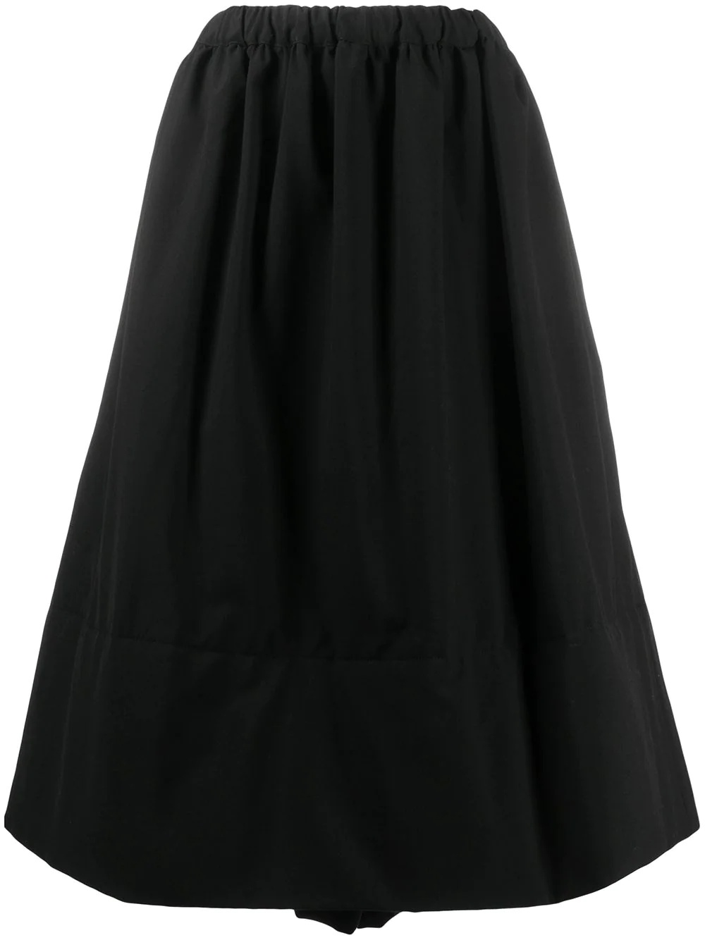 A-line pull-on midi skirt - 1