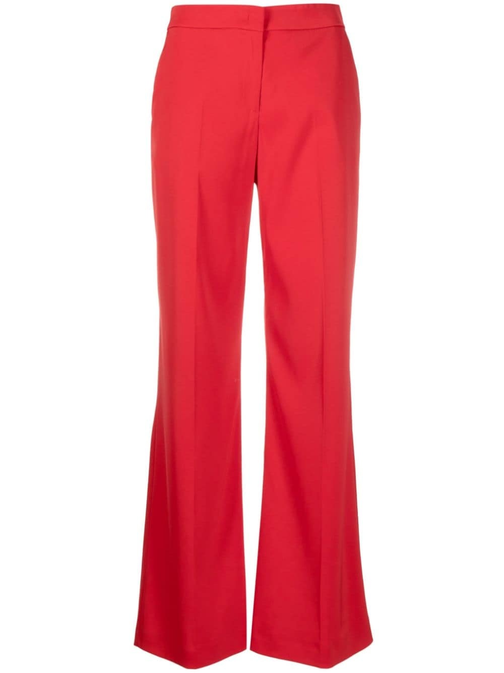 flared tailored trousers - 1