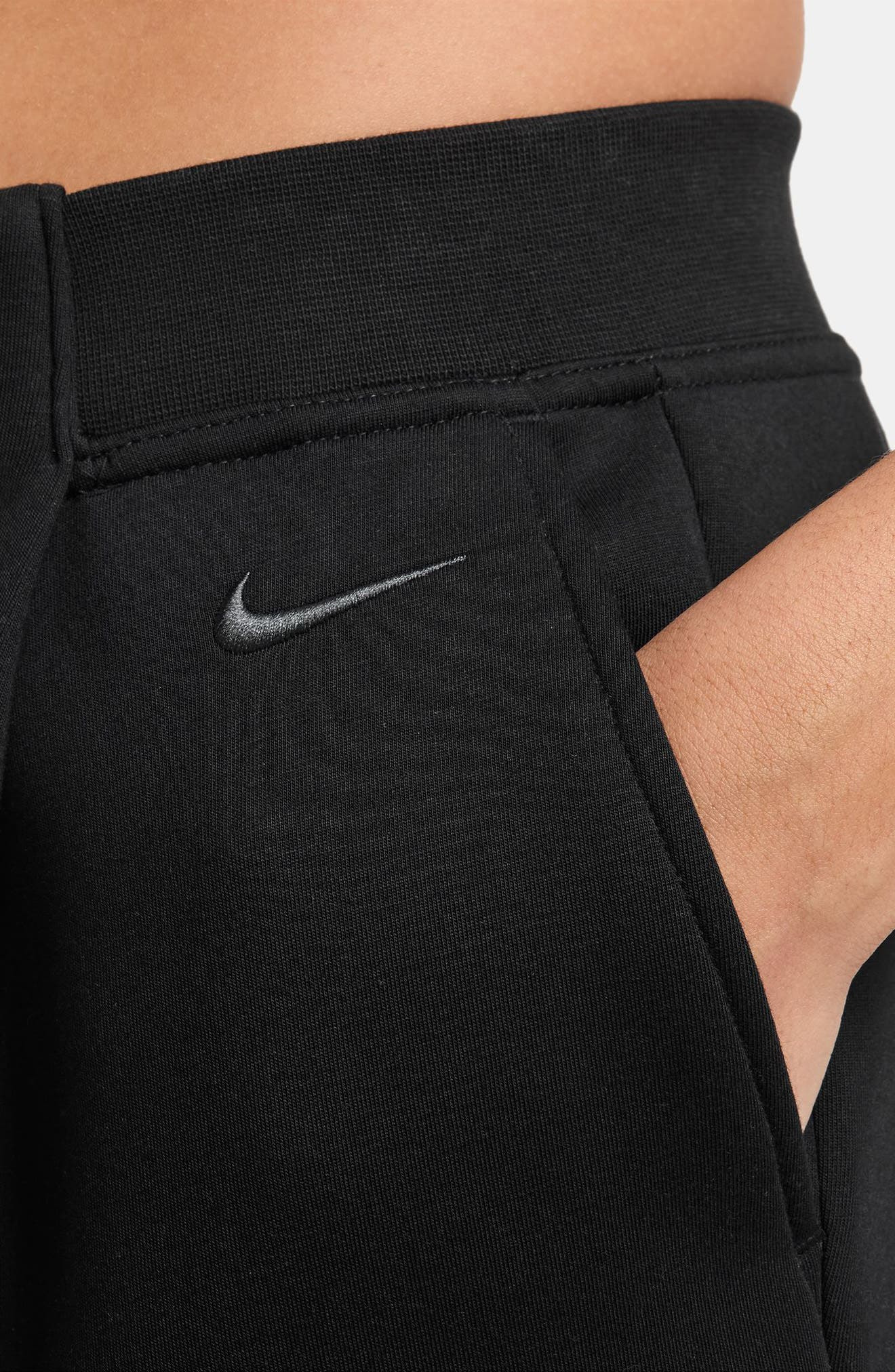 Nike Sportswear Fleece Trouser Pants in 010 Black/anthra at Nordstrom - 3