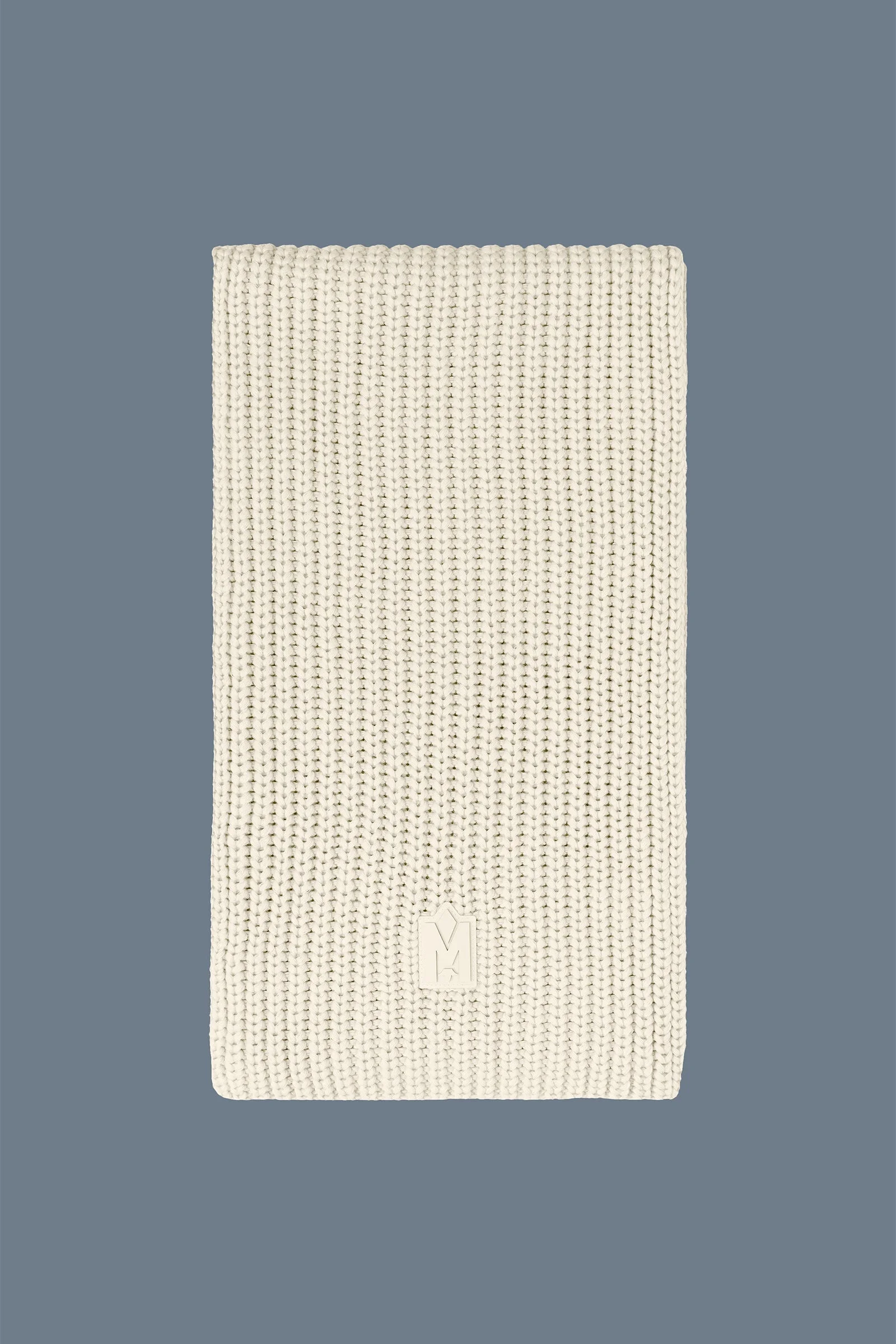 NELL Rectangular merino wool scarf - 1