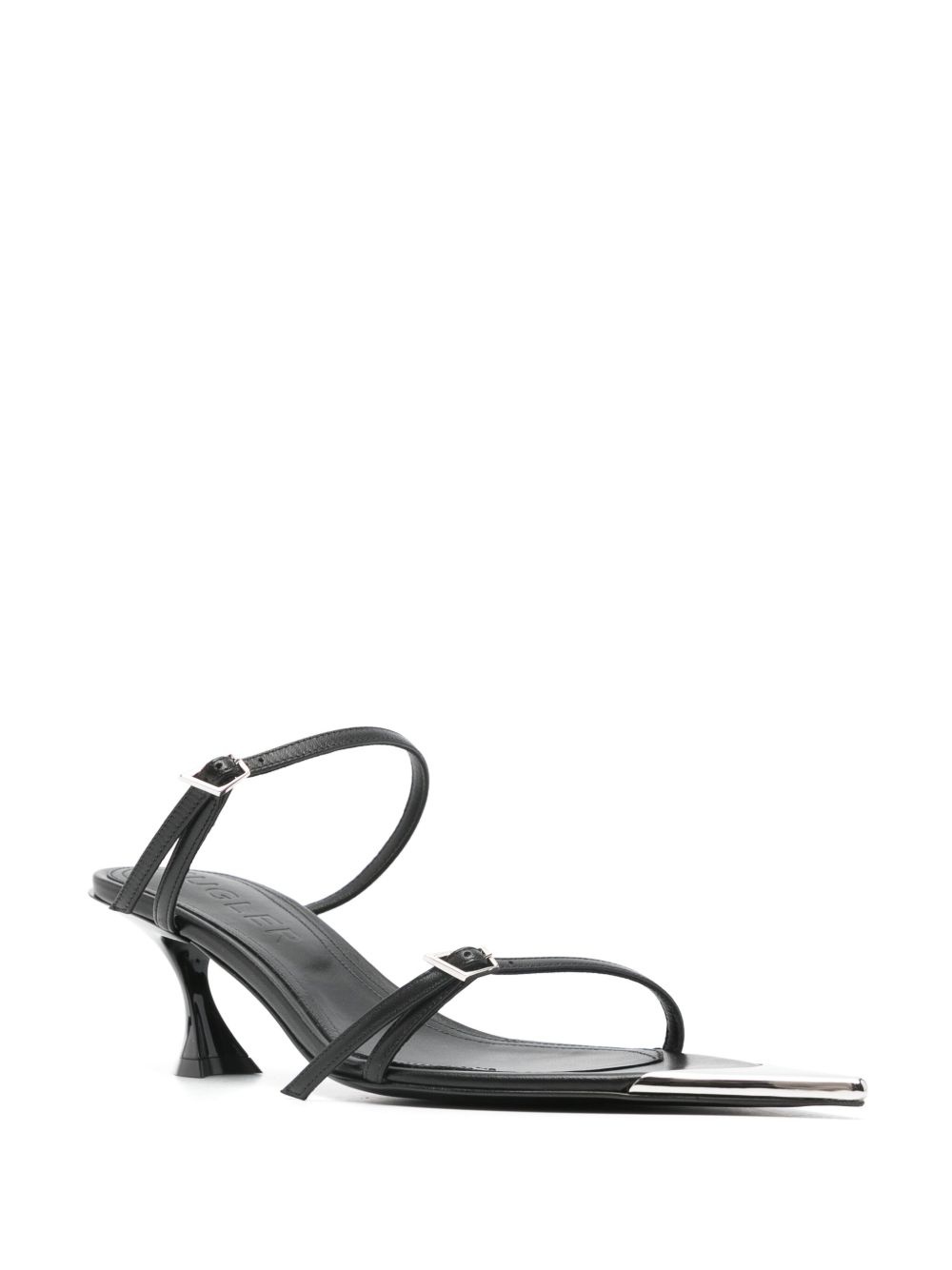 55mm leather sandals - 2