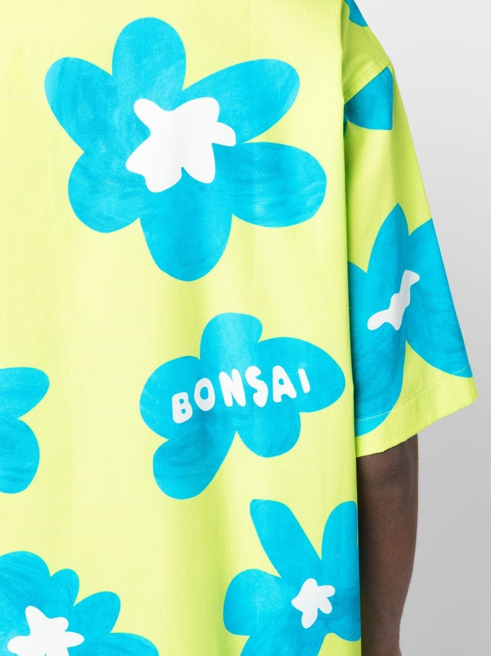 floral-print cotton shirt - 5