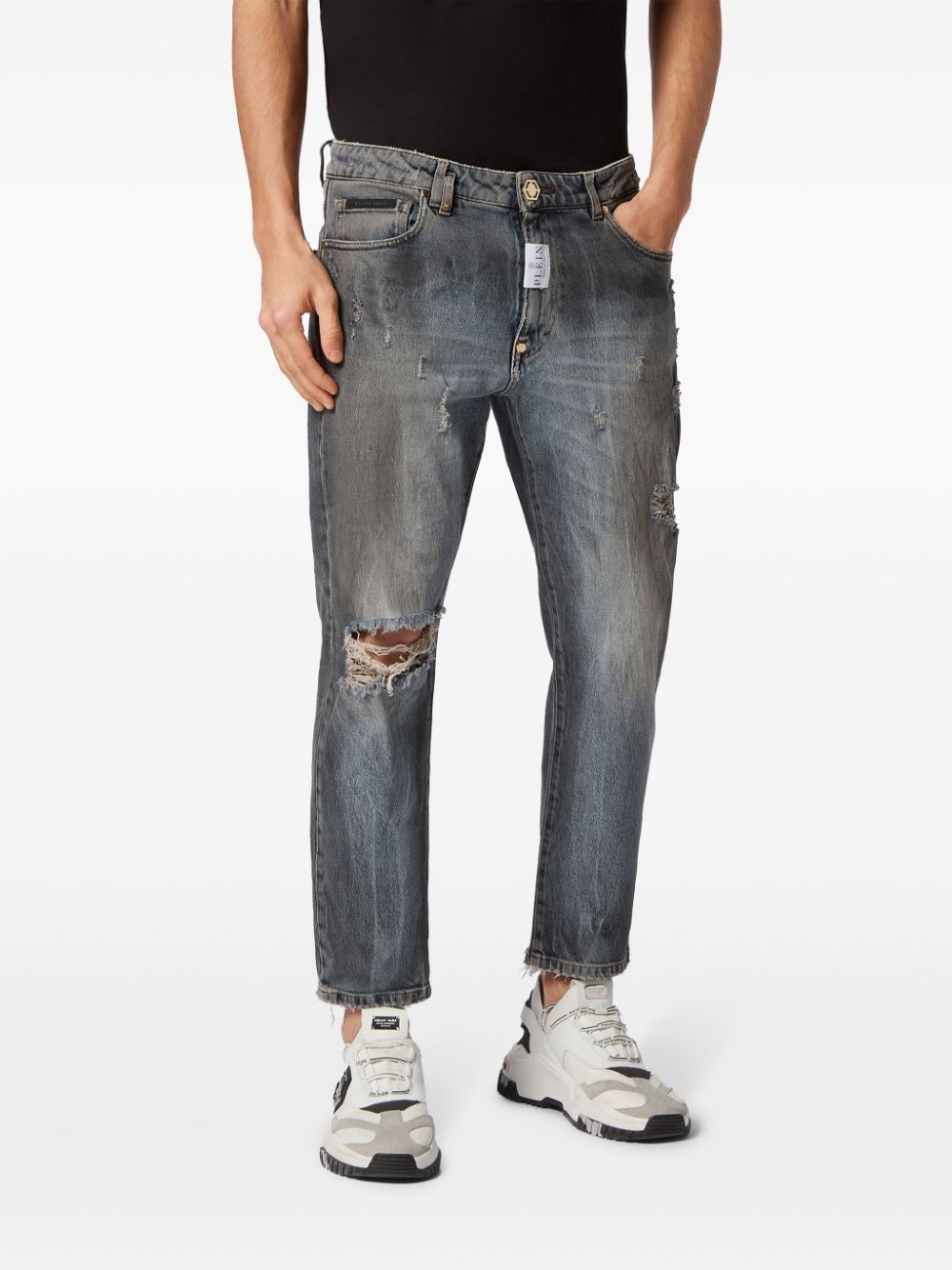 Detroit mid-rise straight-leg jeans - 3