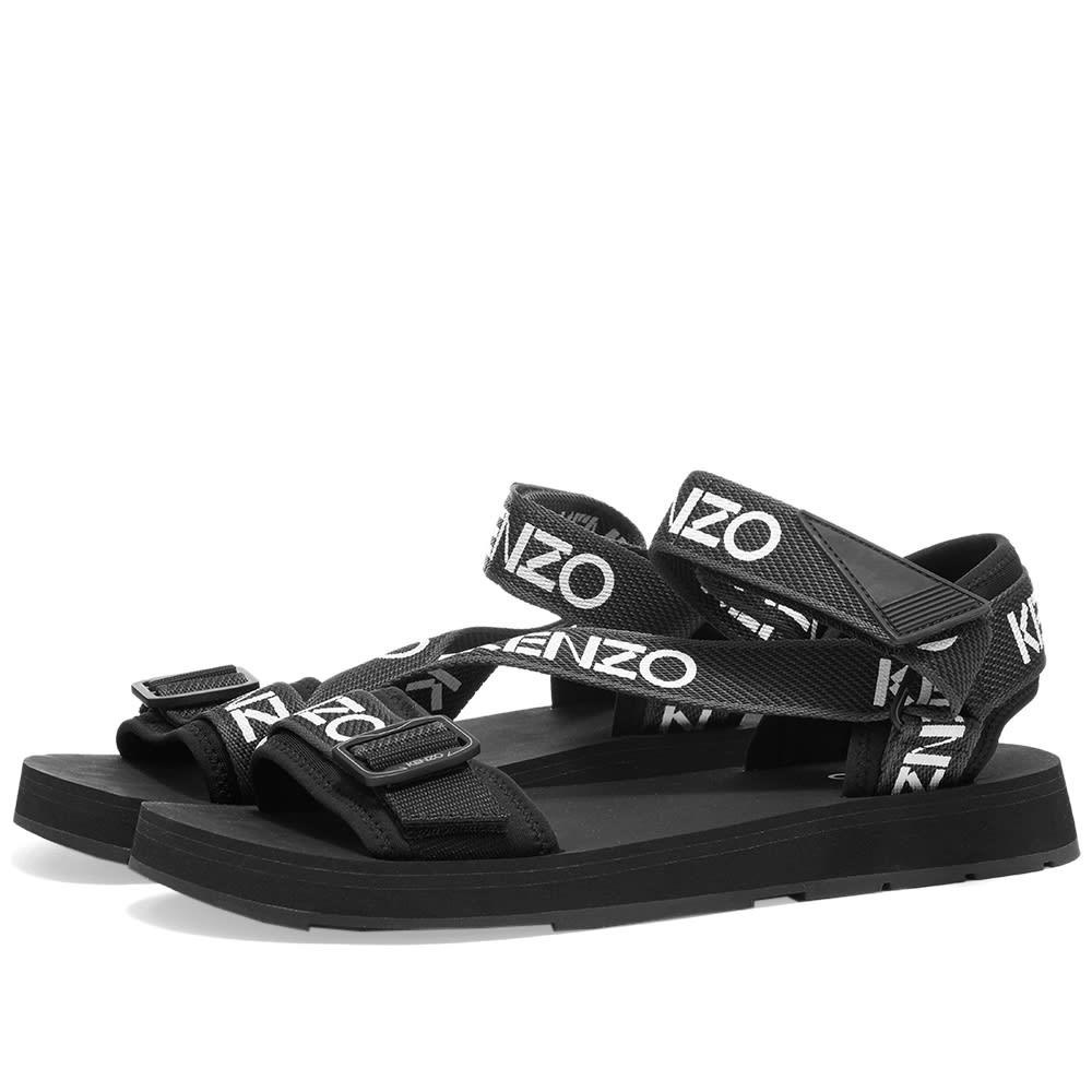 Kenzo Paris Logo Papaya Sandal - 1