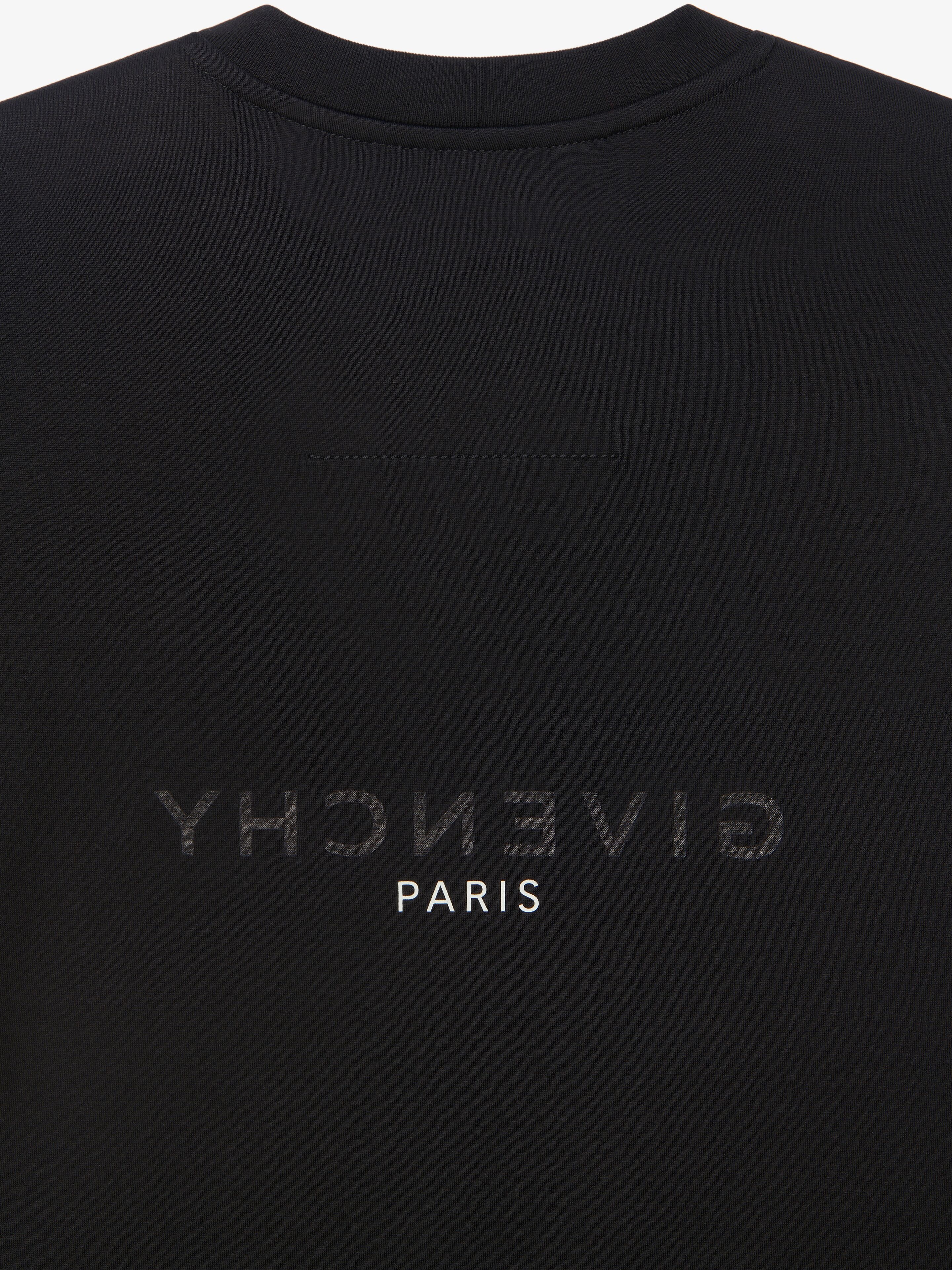 GIVENCHY REVERSE SLIM FIT T-SHIRT IN COTTON - 4
