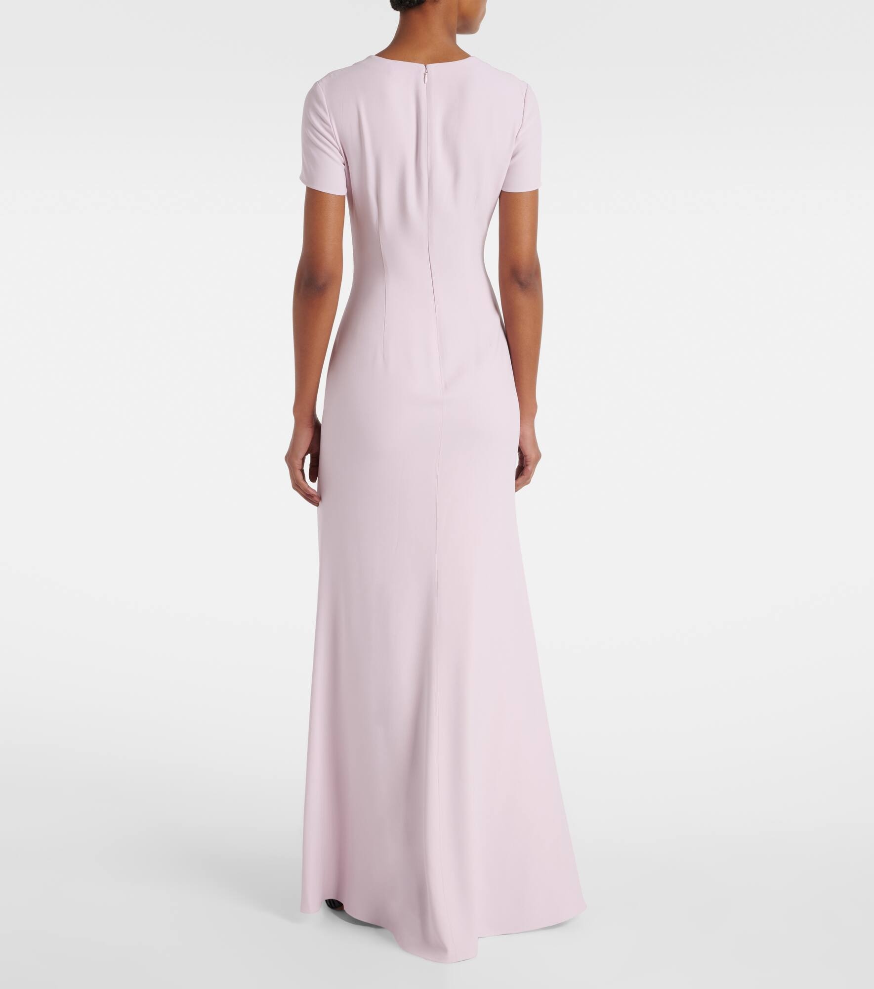 Embellished crêpe gown - 3
