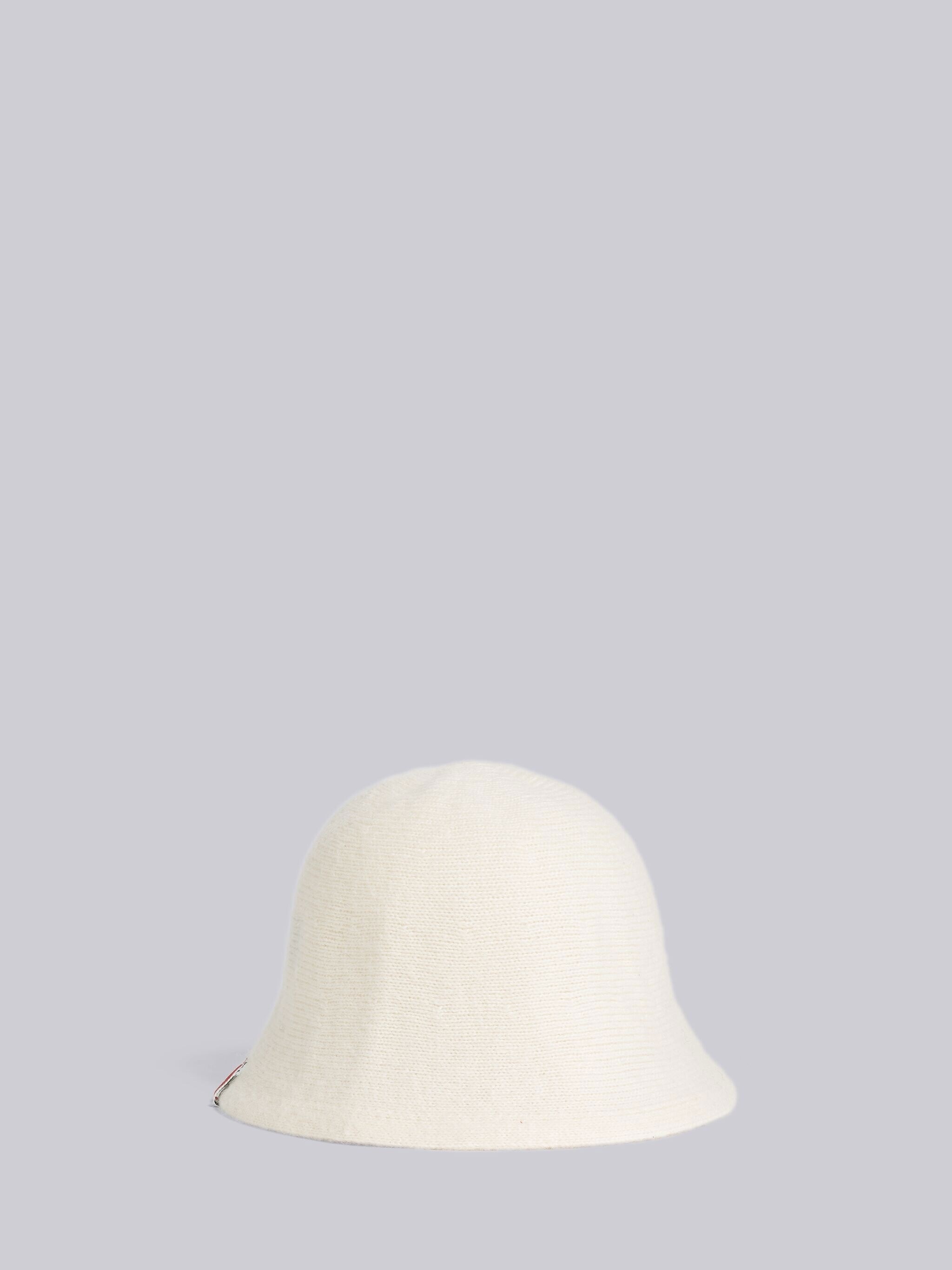 Hairy Silk Cashmere Jersey 4-Bar Bucket Hat - 3