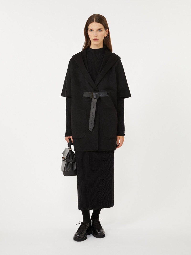 Max Mara NEWDORICO Camel-hair cape outlook
