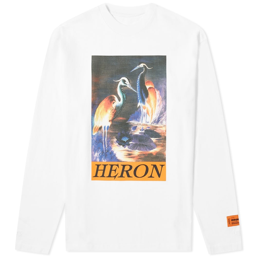 Heron Preston Long Sleeve Os Heron Times Tee - 1