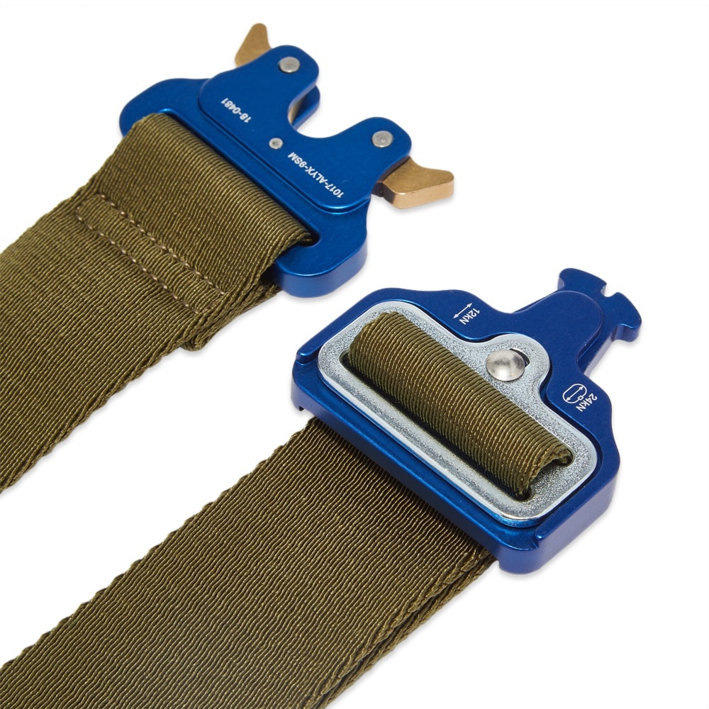 END. x 1017 Alyx 9SM Blue Buckle Belt - 2