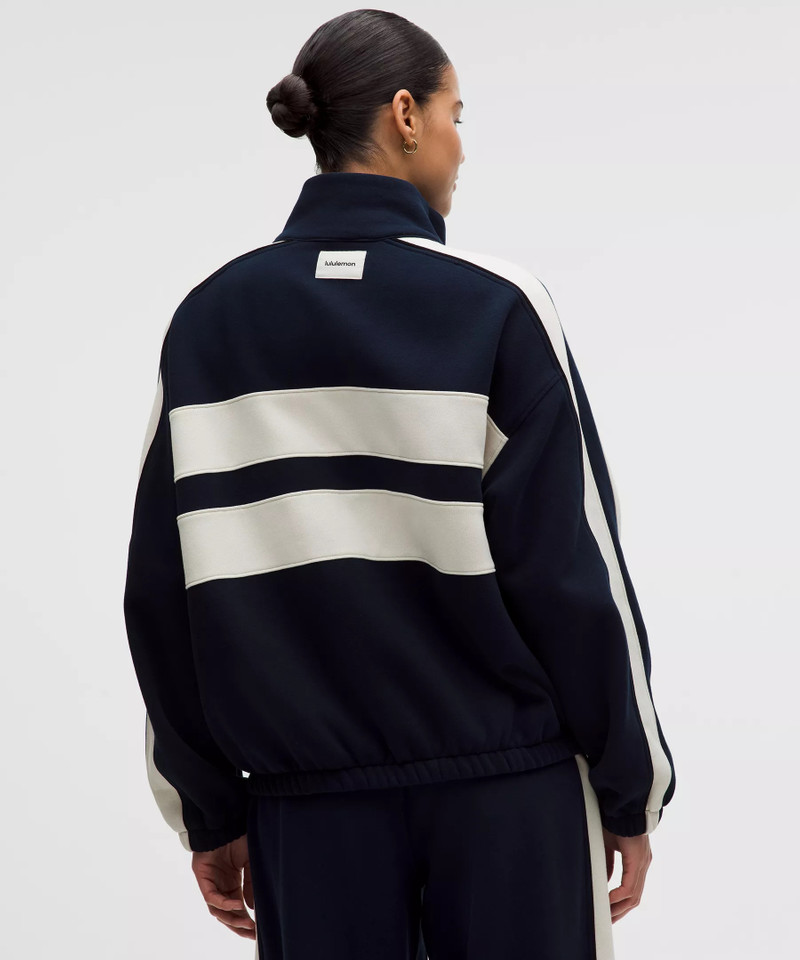 Women's Steady State Oversized Funnel Full Zip *Stripe 3
