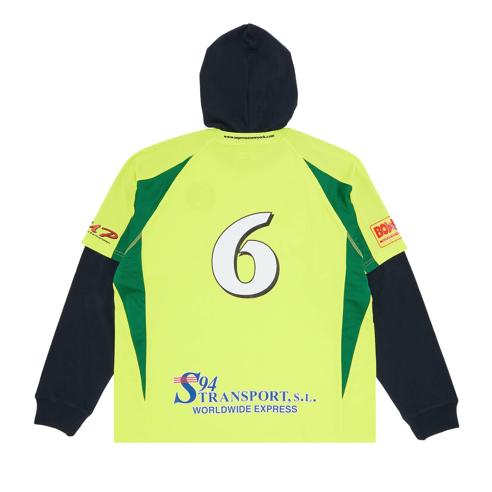 ウェア Supreme Hooded Soccer Jersey Supreme Hooded Soccer Jersey (FW23) - $118