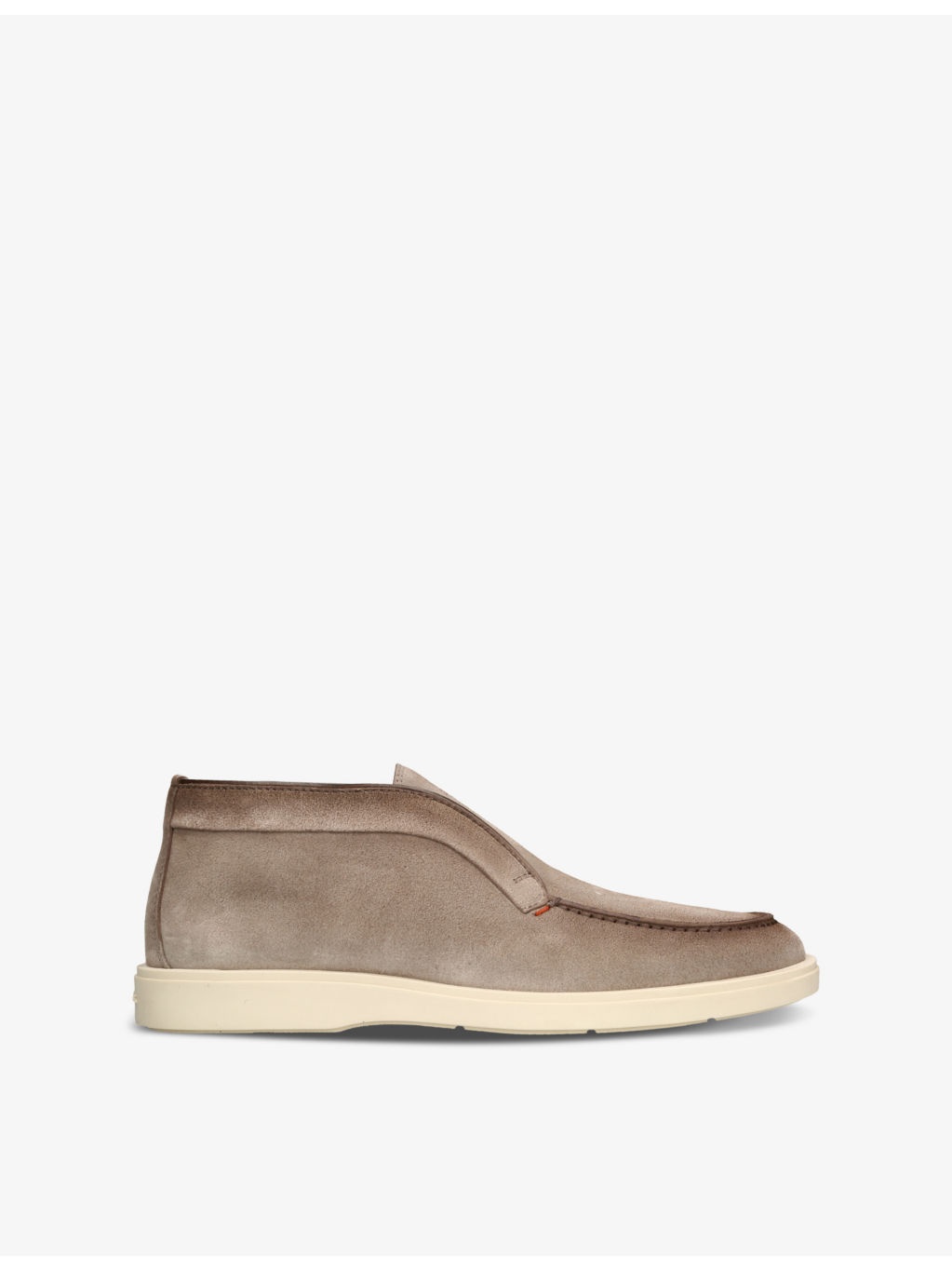 Detroit contrast-sole suede loafers - 1