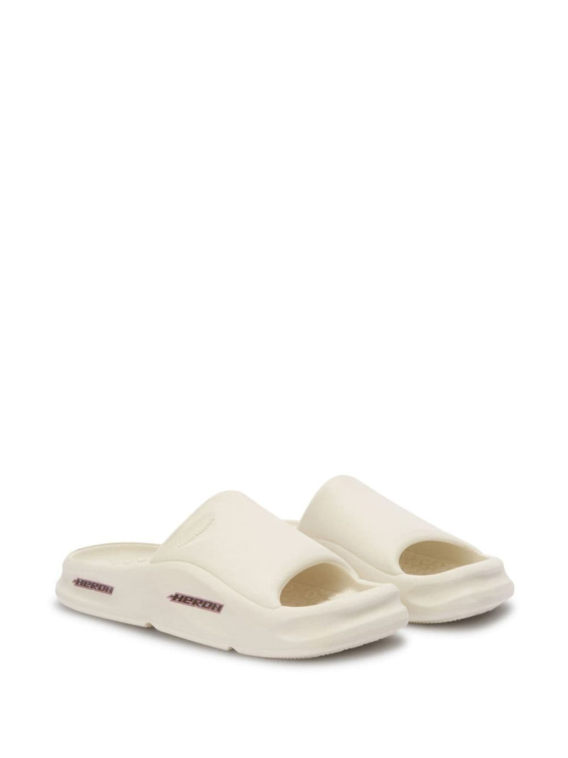 Heron Preston Eco Moulded logo-embossed slides outlook