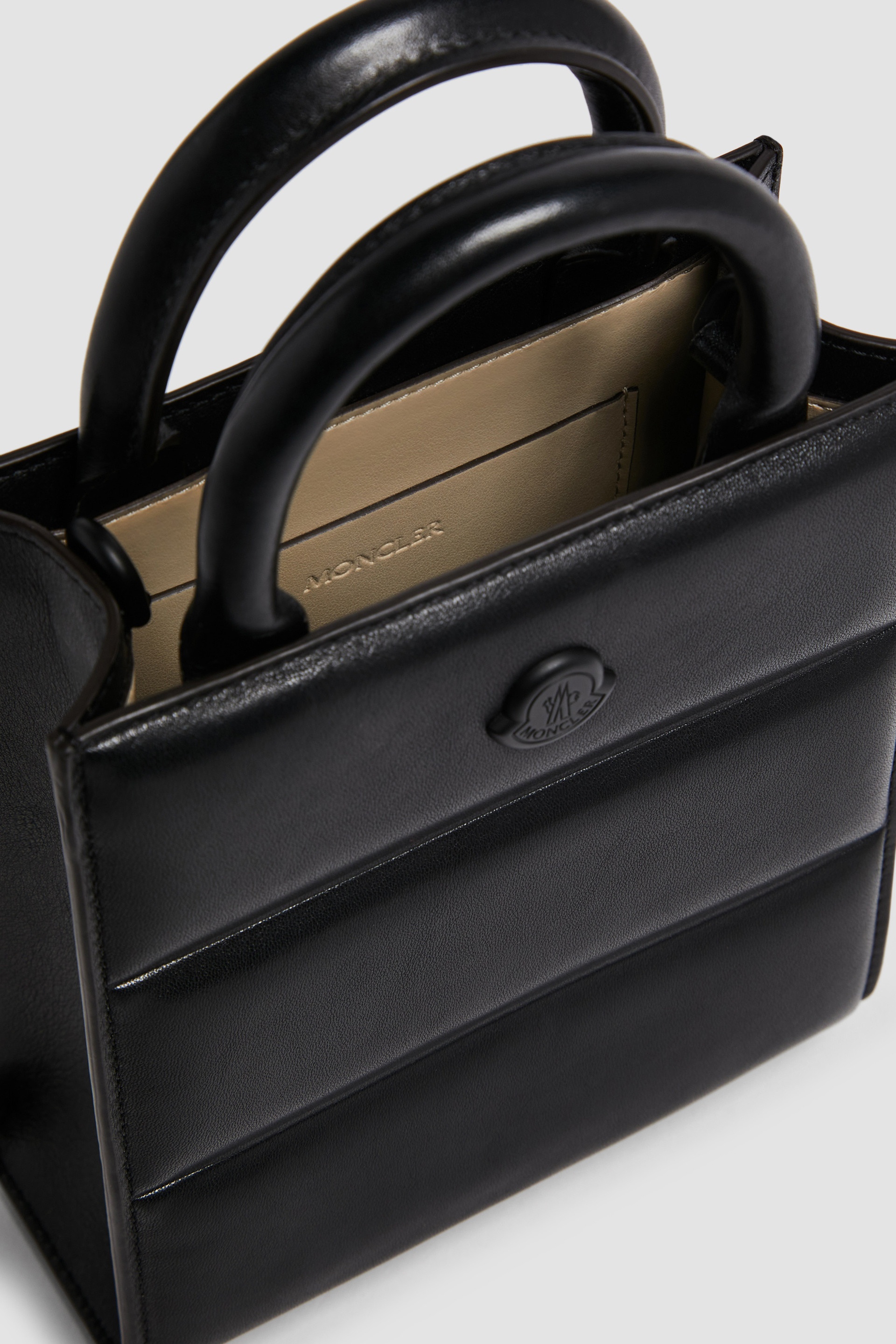 Doudoune Leather Mini Tote Bag - 5