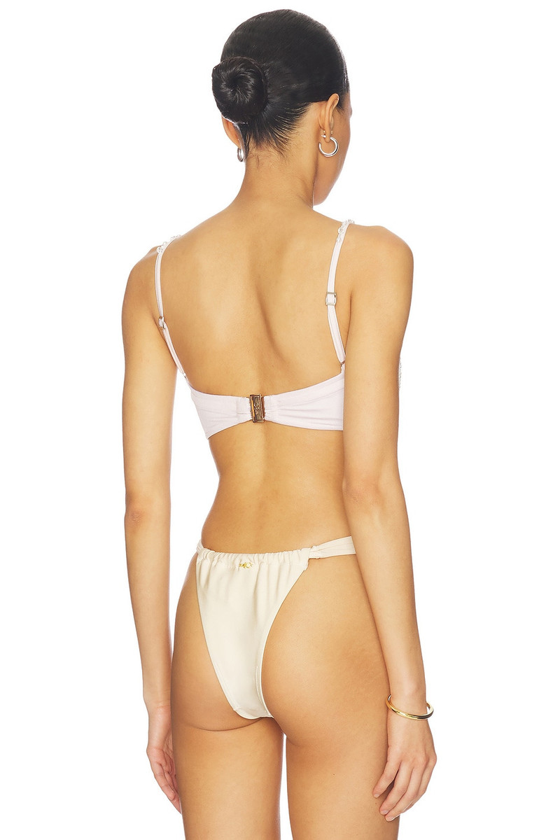 PatBO x Camila Coelho Pearl Dust Bra Top outlook