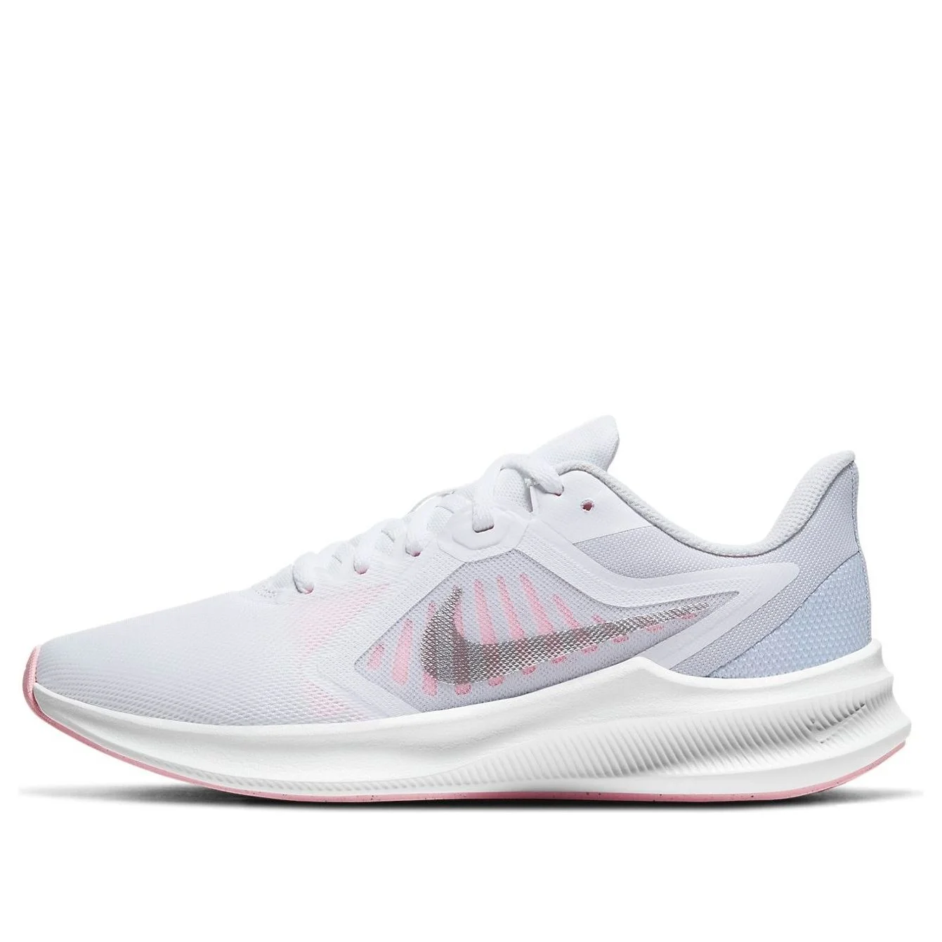 (WMNS) Nike Downshifter 10 Pink/White CI9984-007 - 1