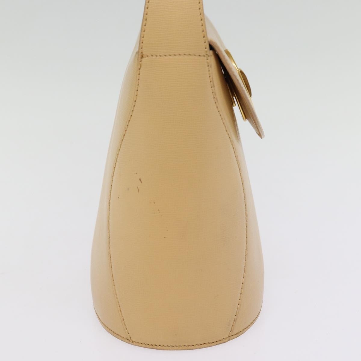 DIOR Hand Bag Leather Beige - 3