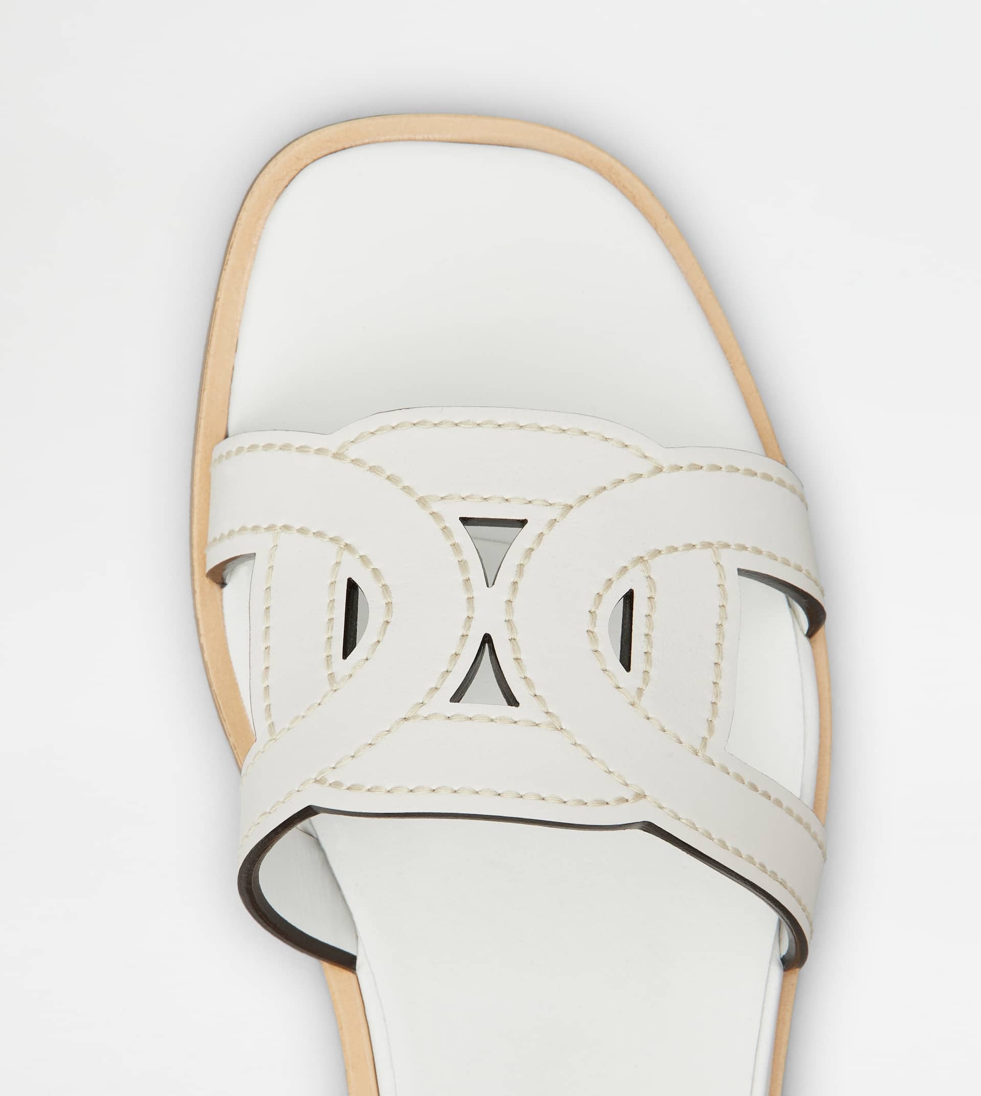 SAND.CUOIO 70K MAX CATENA PELLE CUC - WHITE - 4