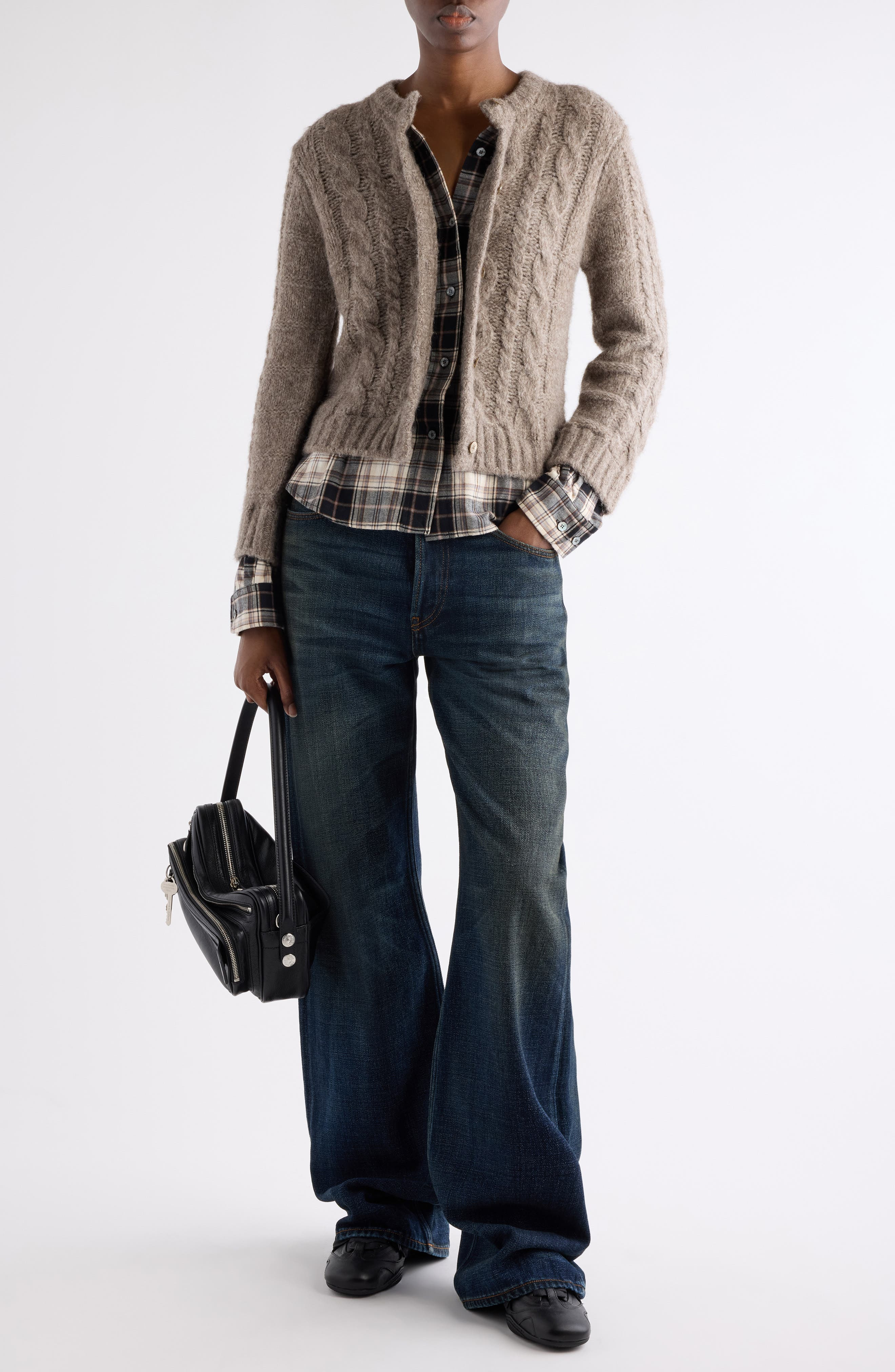 Acne Studios 2021F Regular Fit Denim Jeanes in Dark Blue at Nordstrom - 1