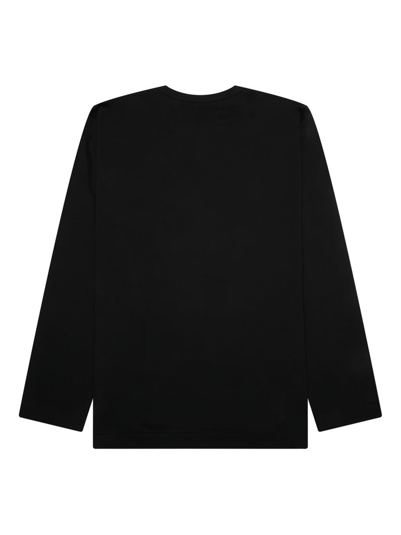 Comme des Garçons PLAY heart-print cotton T-shirt outlook